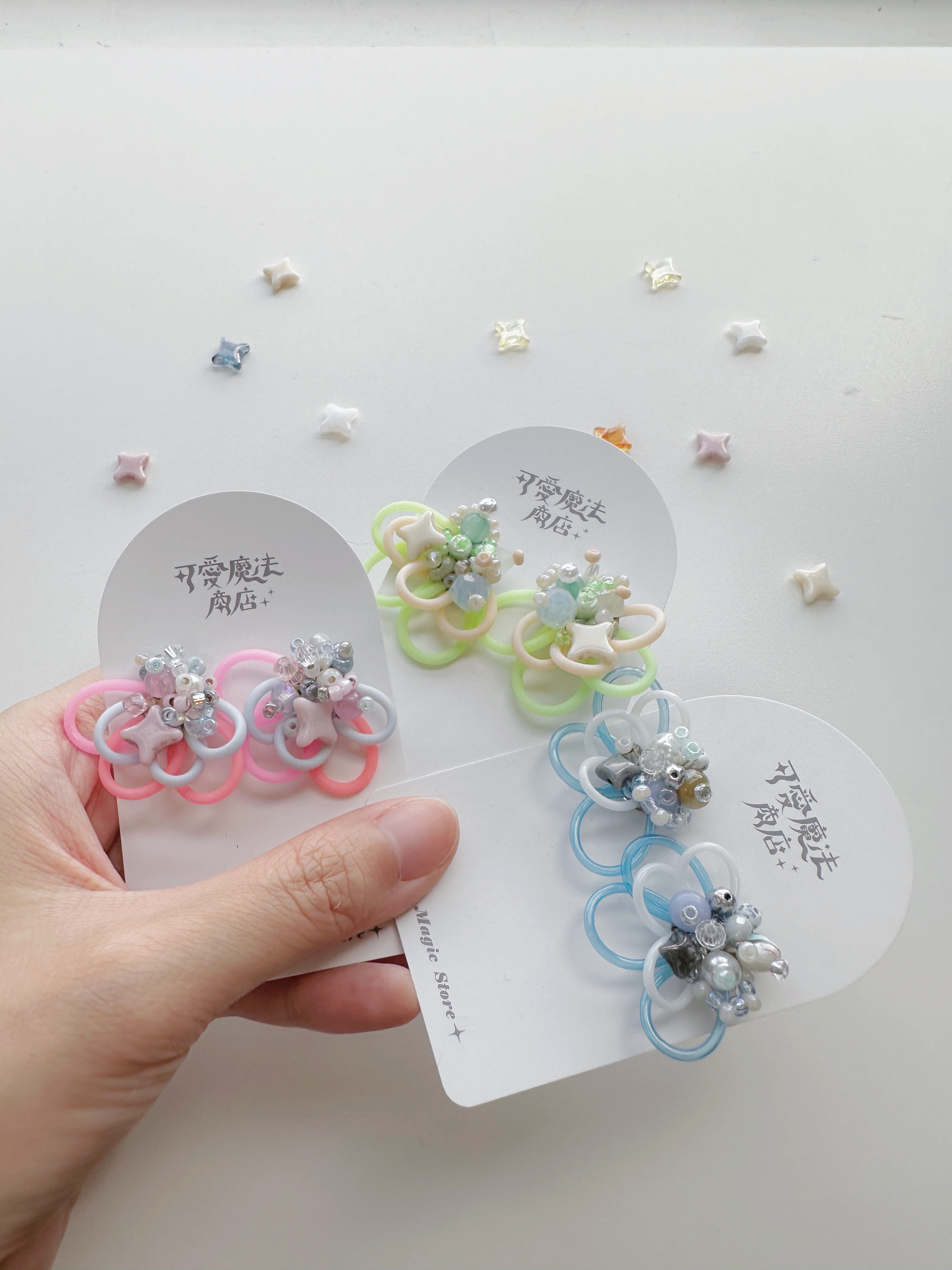 需預購等待10工作日軟管 卷卷耳環 改耳夾請備註