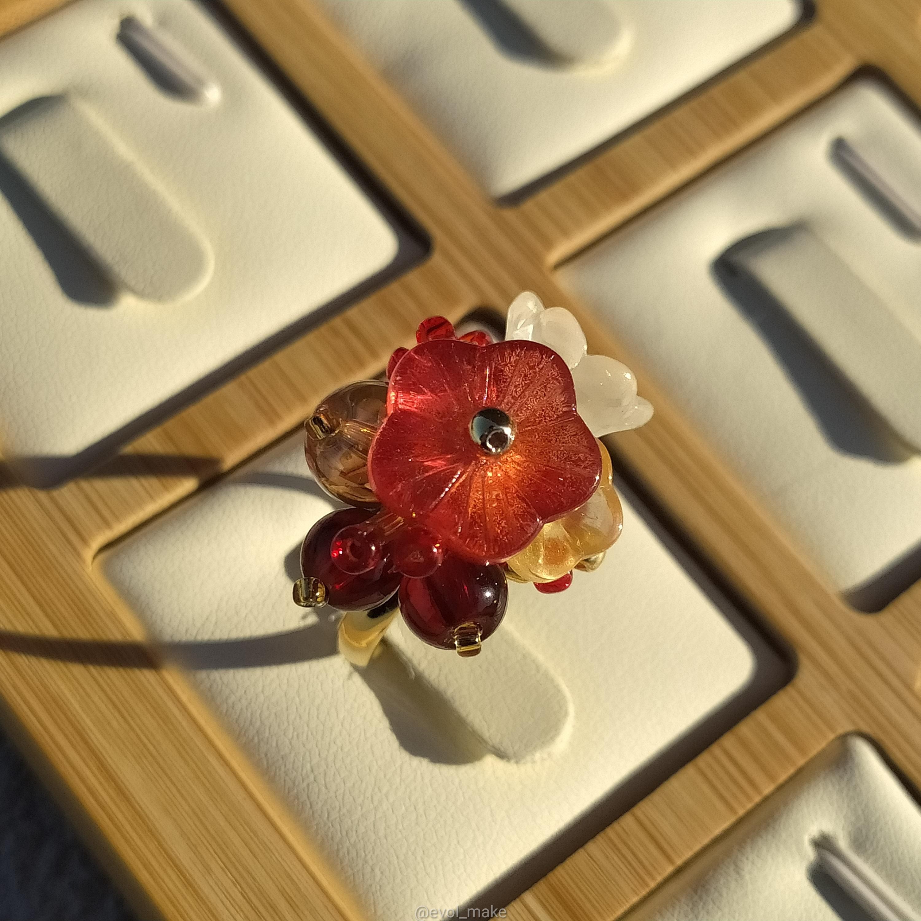 迷你指間花園❤️🖤古典紅/冷酷灰