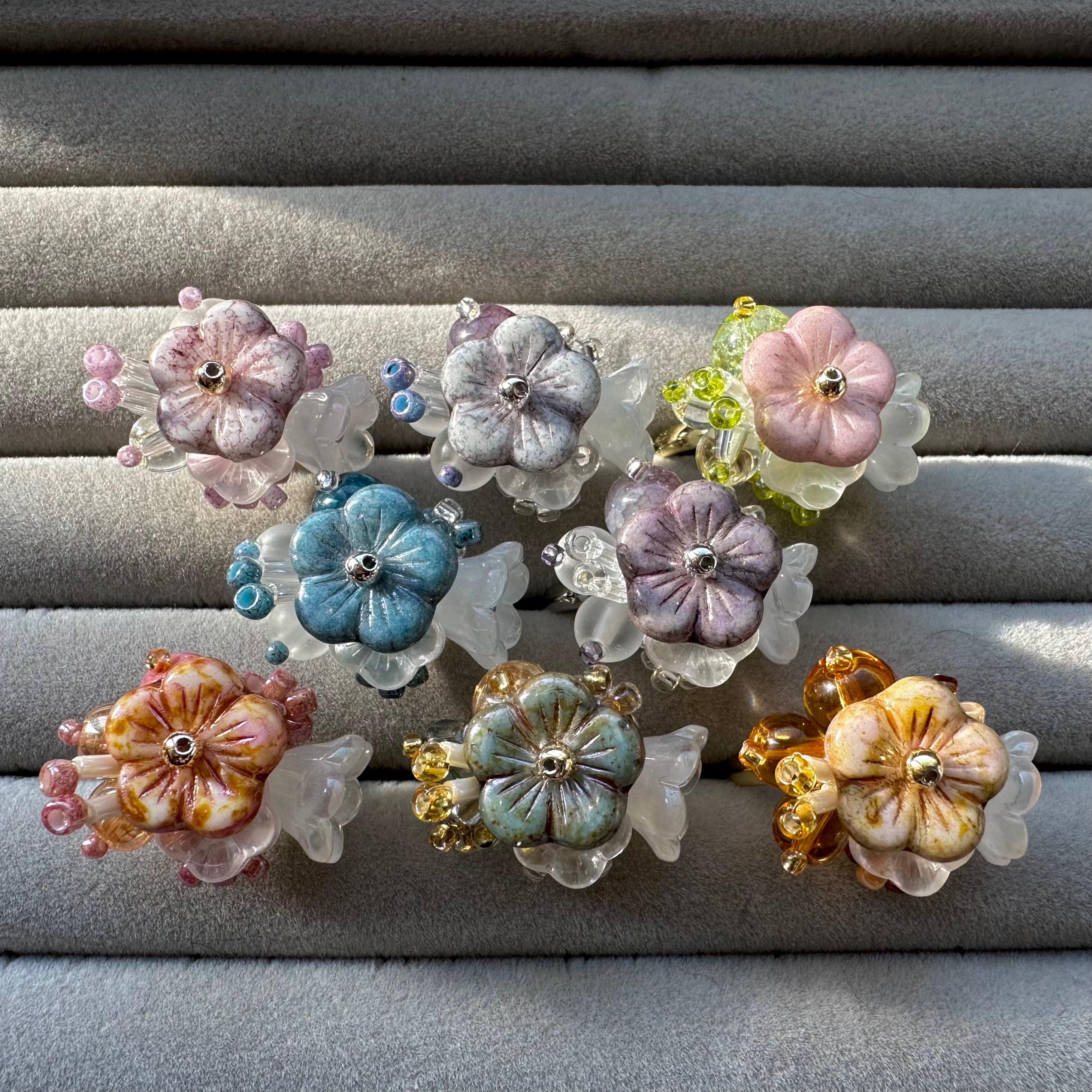 迷你指間花園 捷克花珠系列