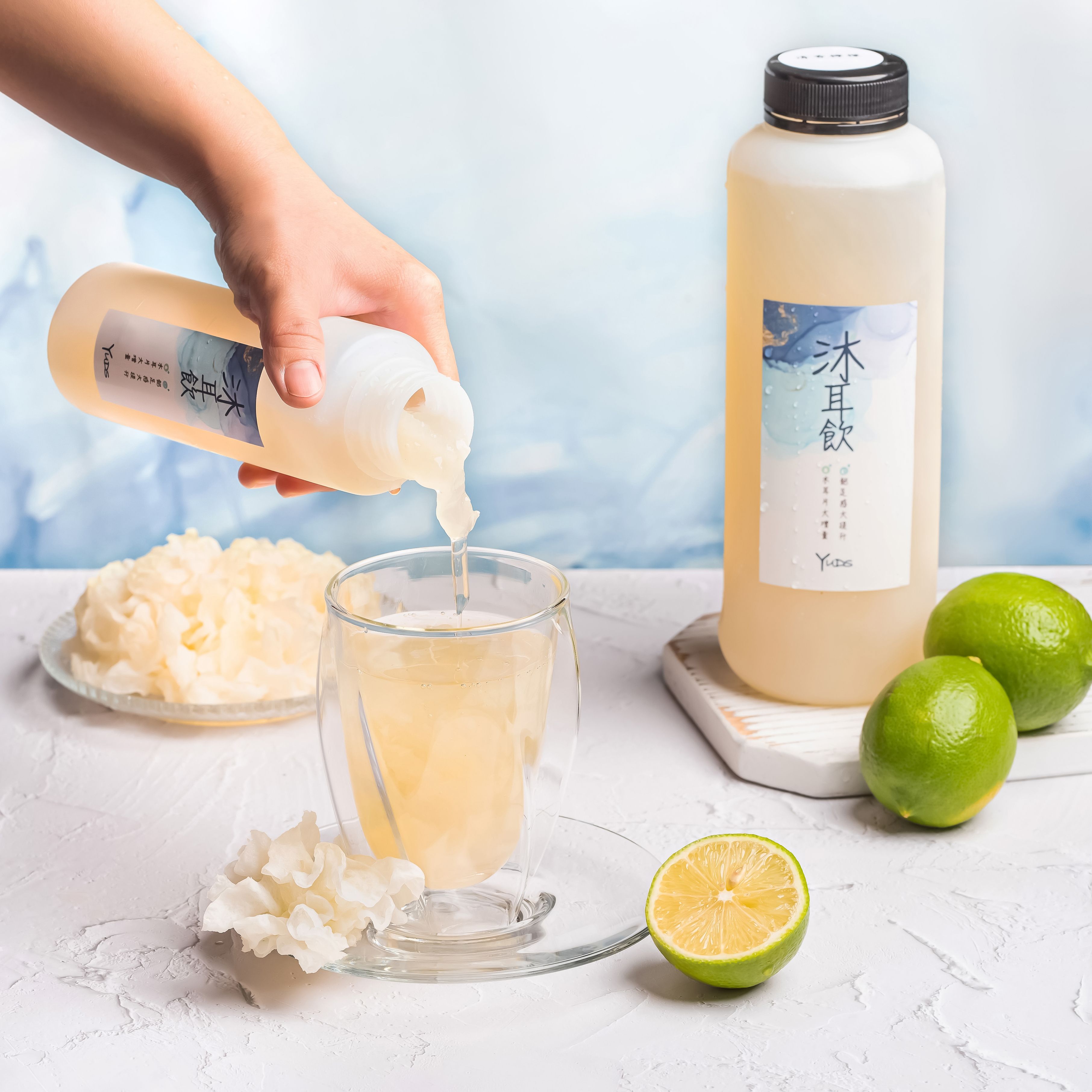 清香檸檬白木耳飲