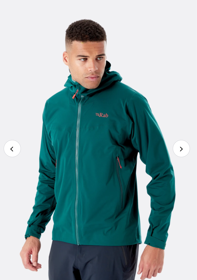 英國 RAB Kinetic 2.0 Jacket 高透氣 防風雨外套