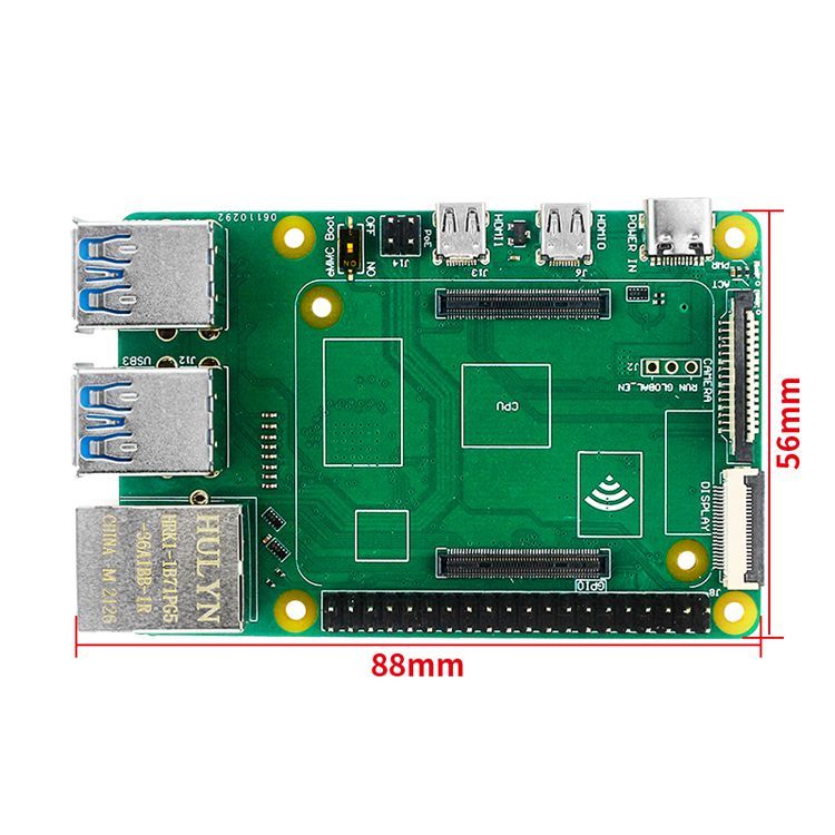 CM4 to RPI4 轉接板