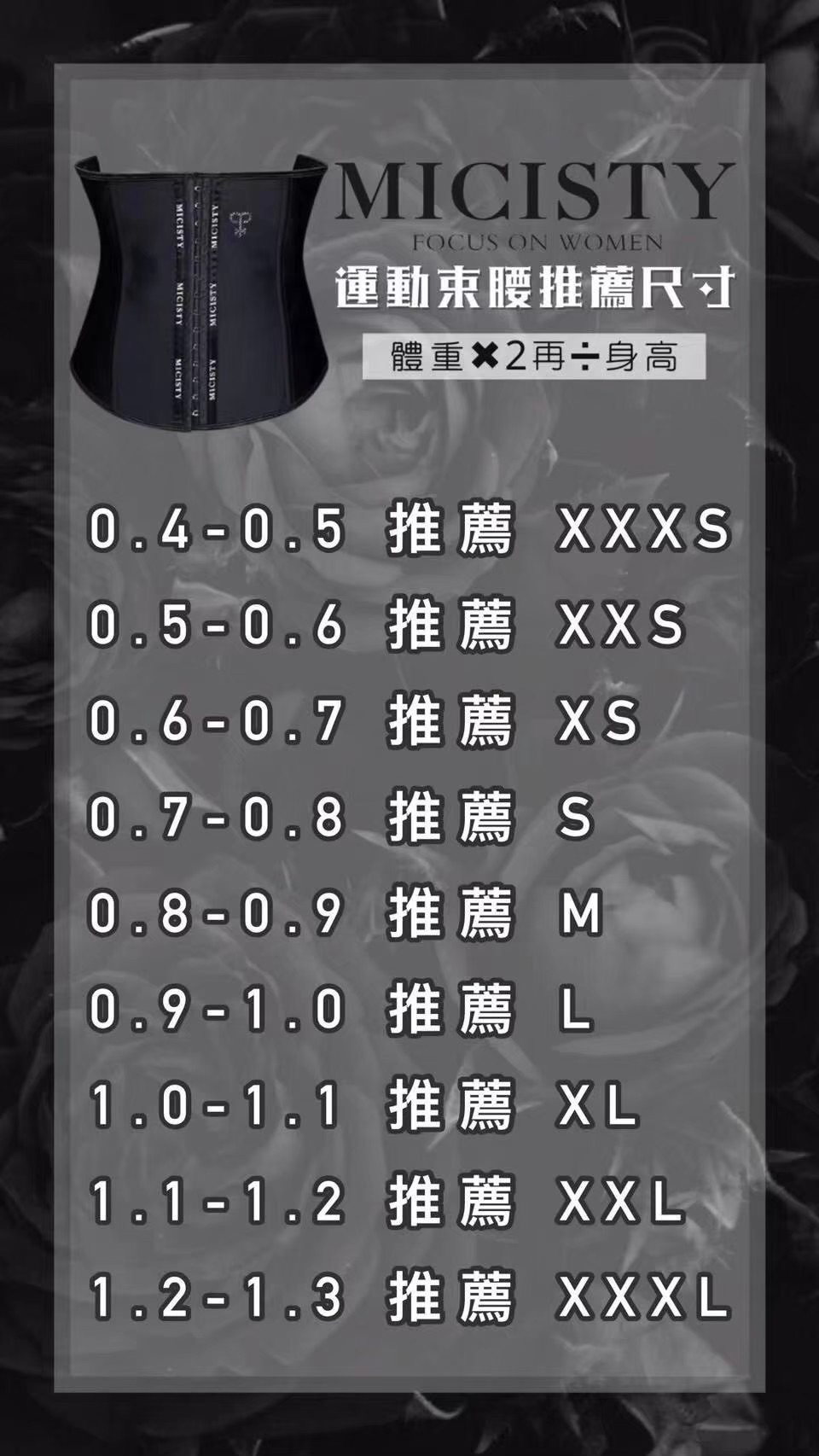 Micisty束腰