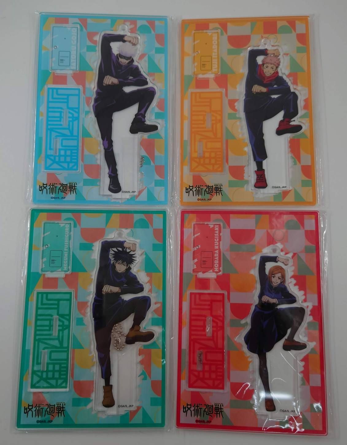 【全新未拆】AnimeJapan 2021 Ver. 立牌 / 五條悟 虎杖悠仁 伏黑惠 釘崎野薔薇