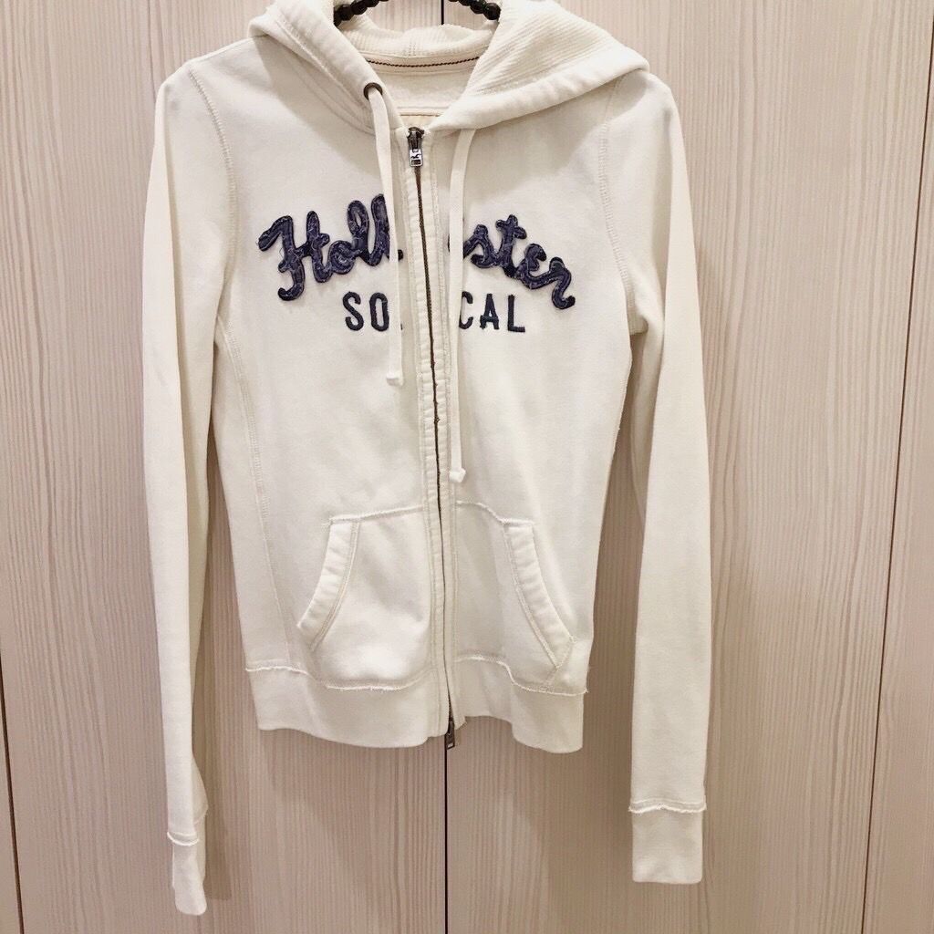 美國 正品 Hollister HCO HOODIE 海鷗 微刷毛 連帽外套 薄刷毛 外套 棉外套