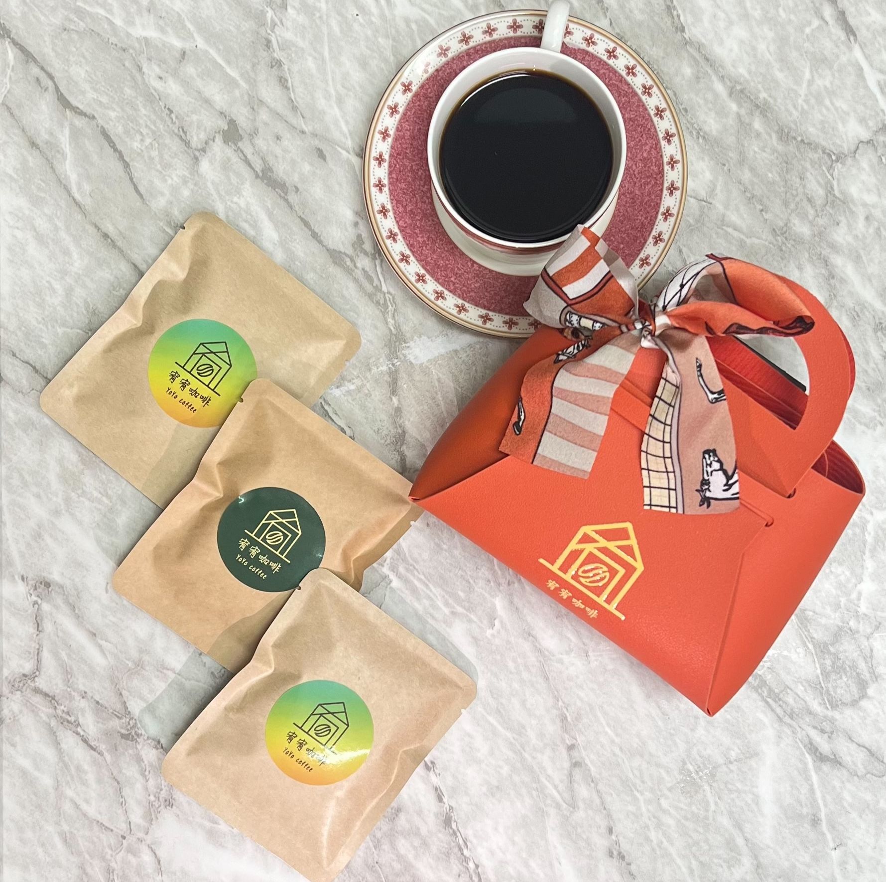 歐風手提咖啡包