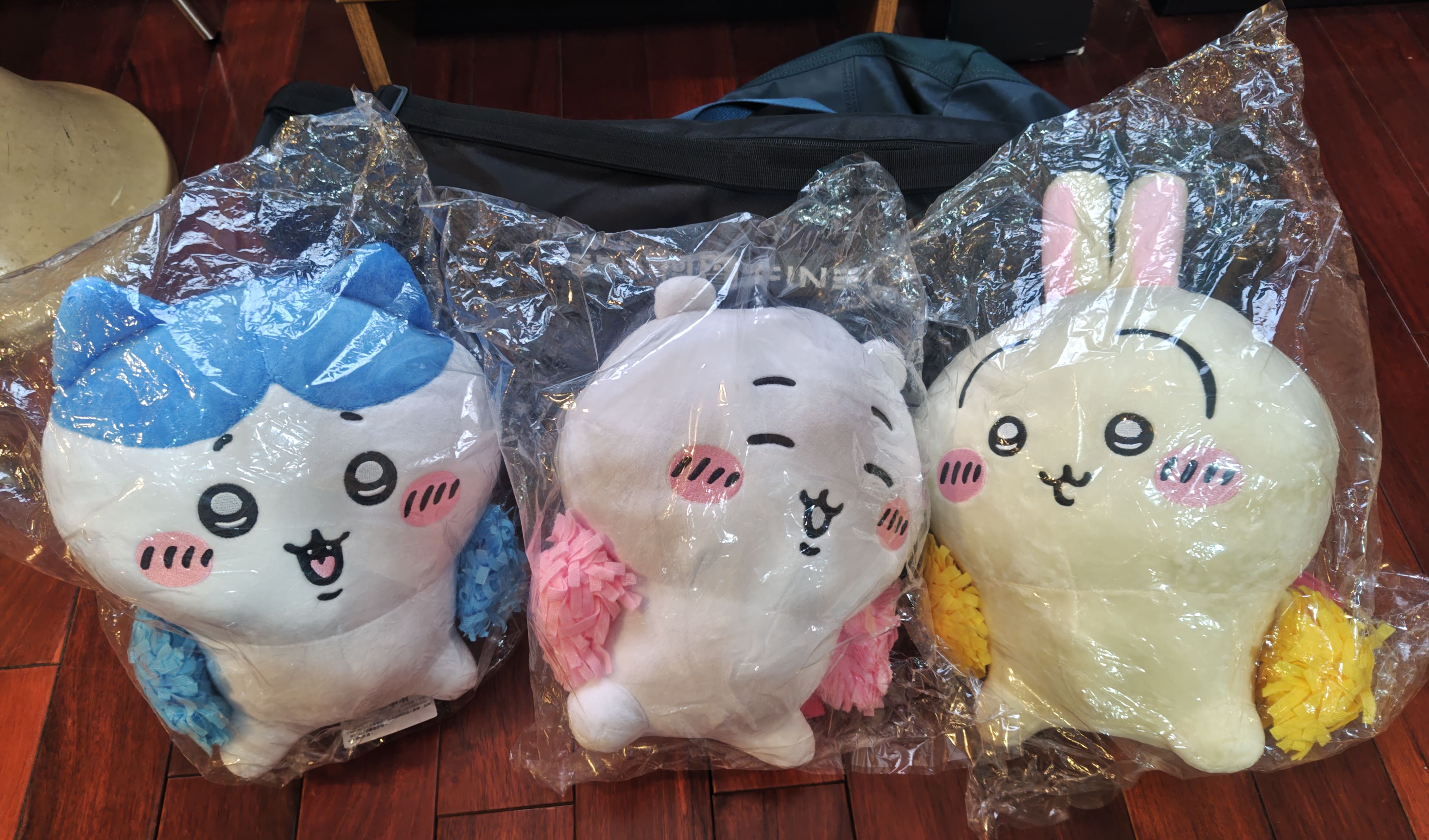 12吋吉伊卡哇啦啦隊娃娃3隻組