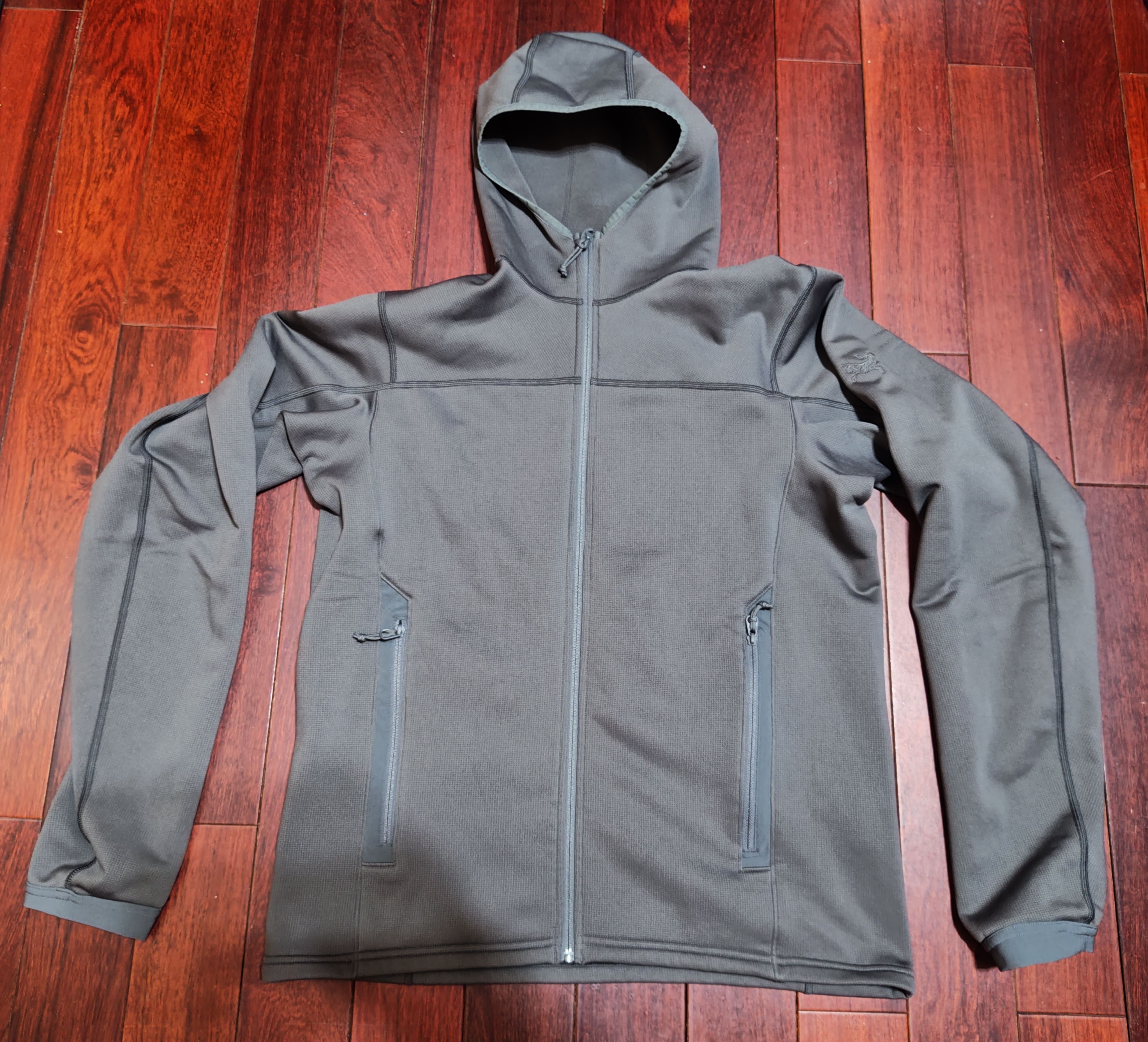 始祖鳥 Naga Hoody Full Zip Gen 2 Men’s  Wolf 狼灰 M