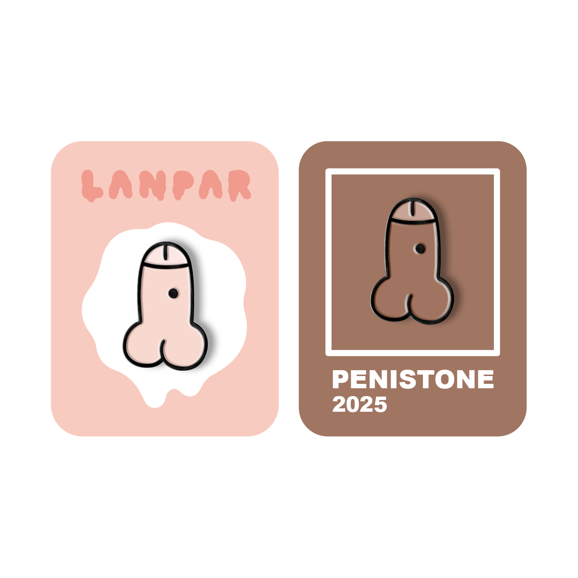 Lanpar 金屬徽章｜