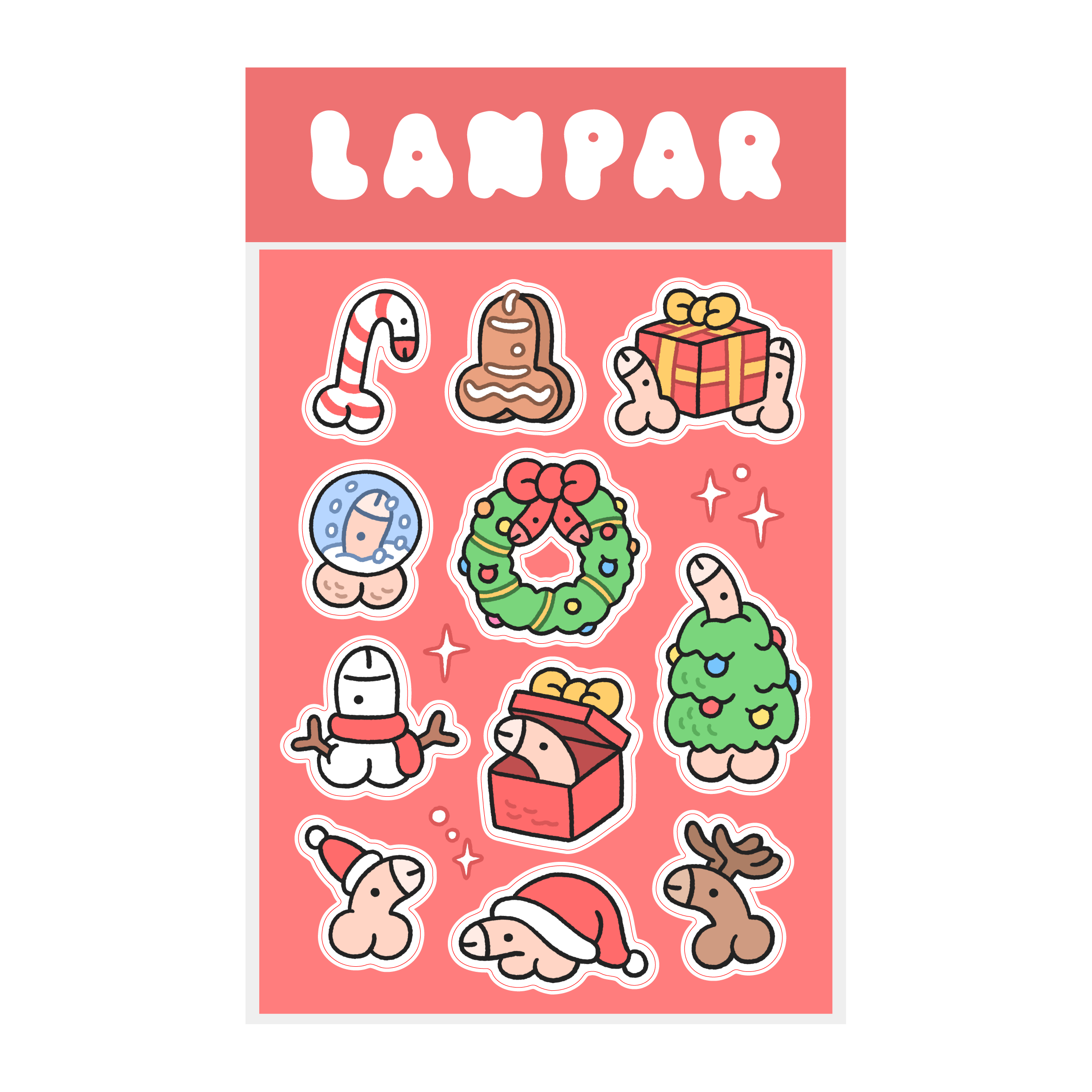 Lanpar 貼紙｜