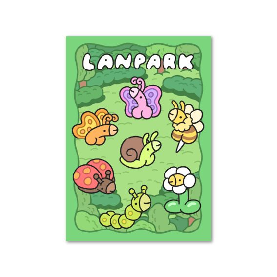 【NEW】Lanpar 貼紙｜