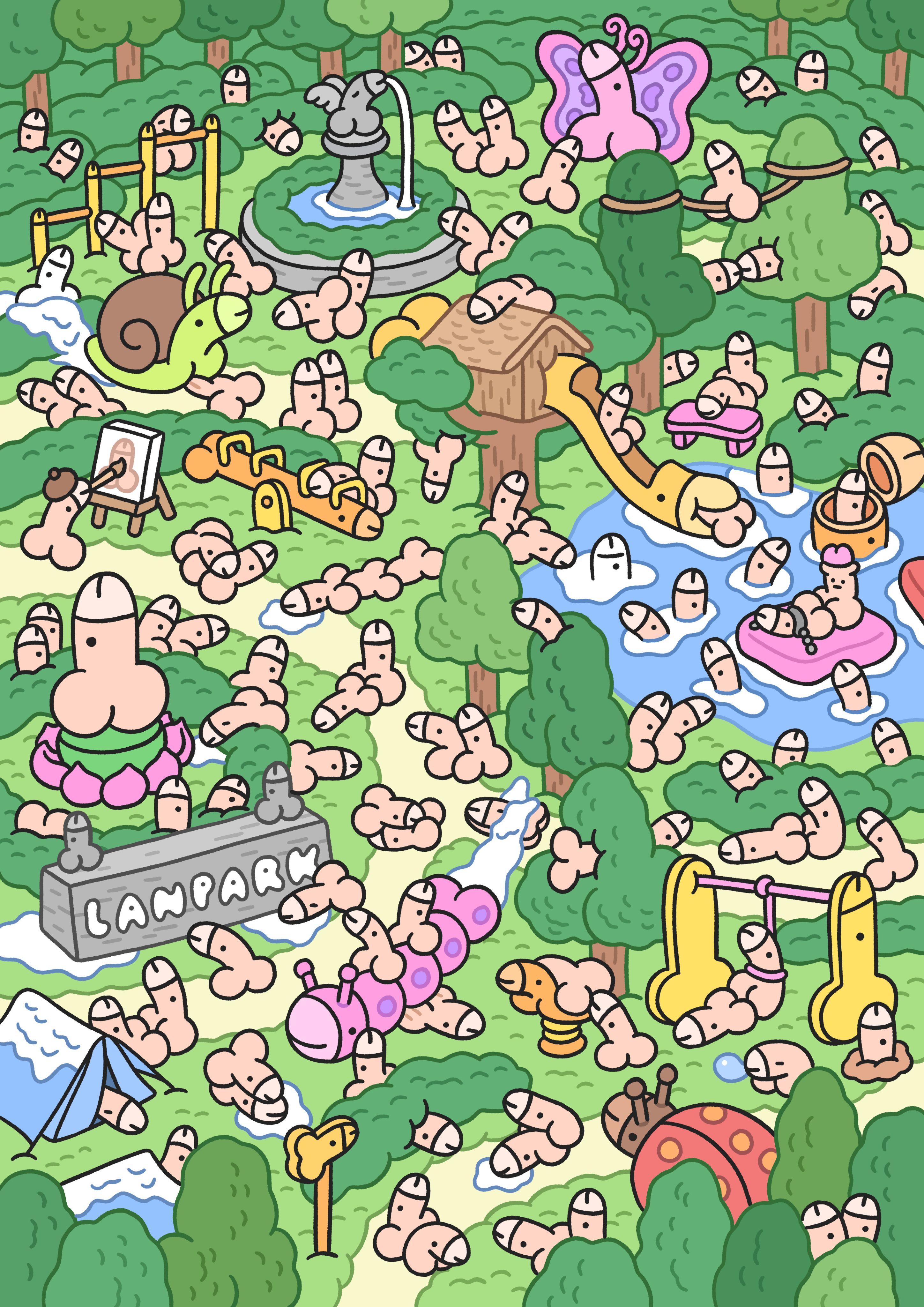 Lanpar 光柵海報｜
