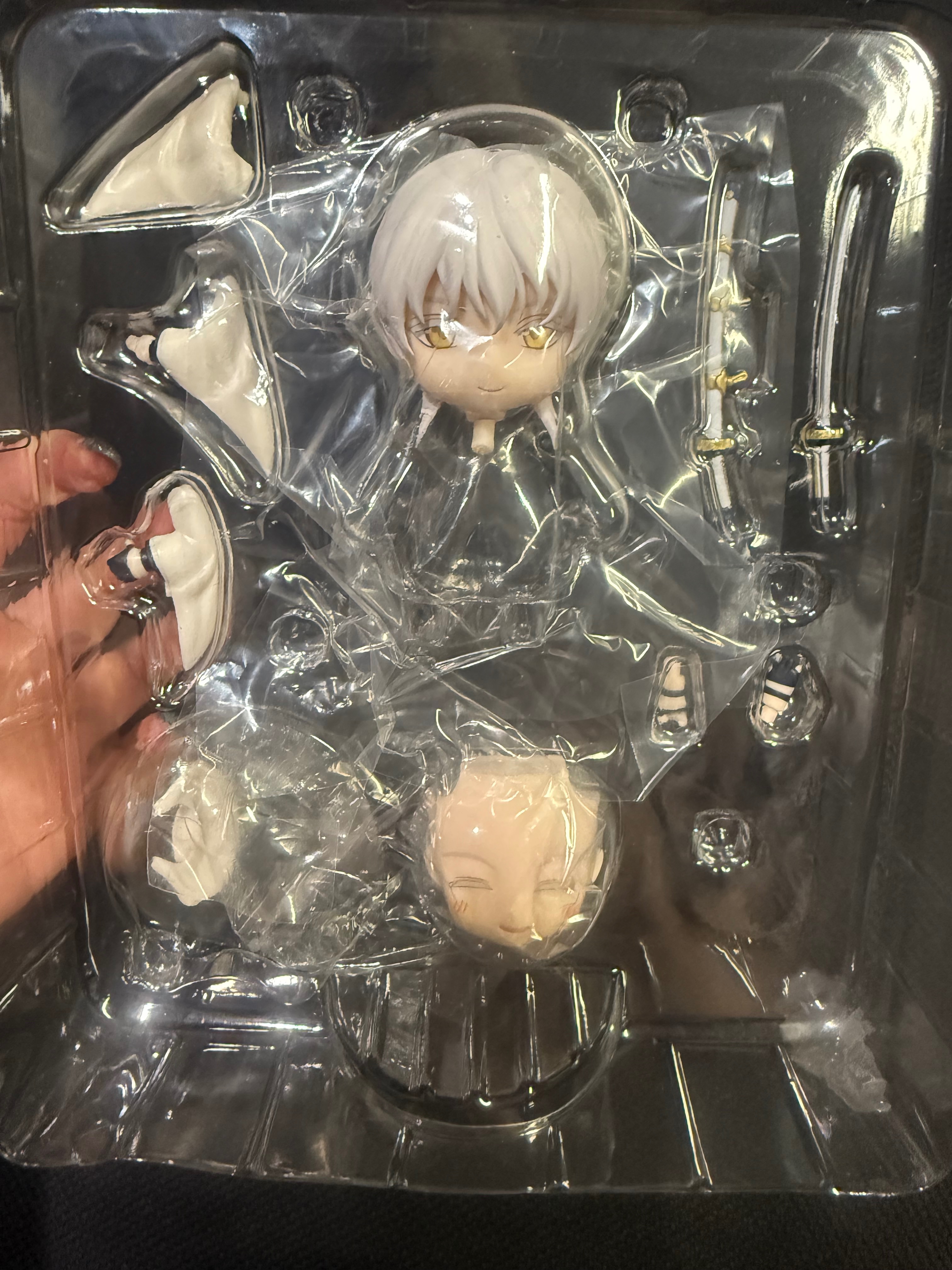 鶴丸國永 前後髮