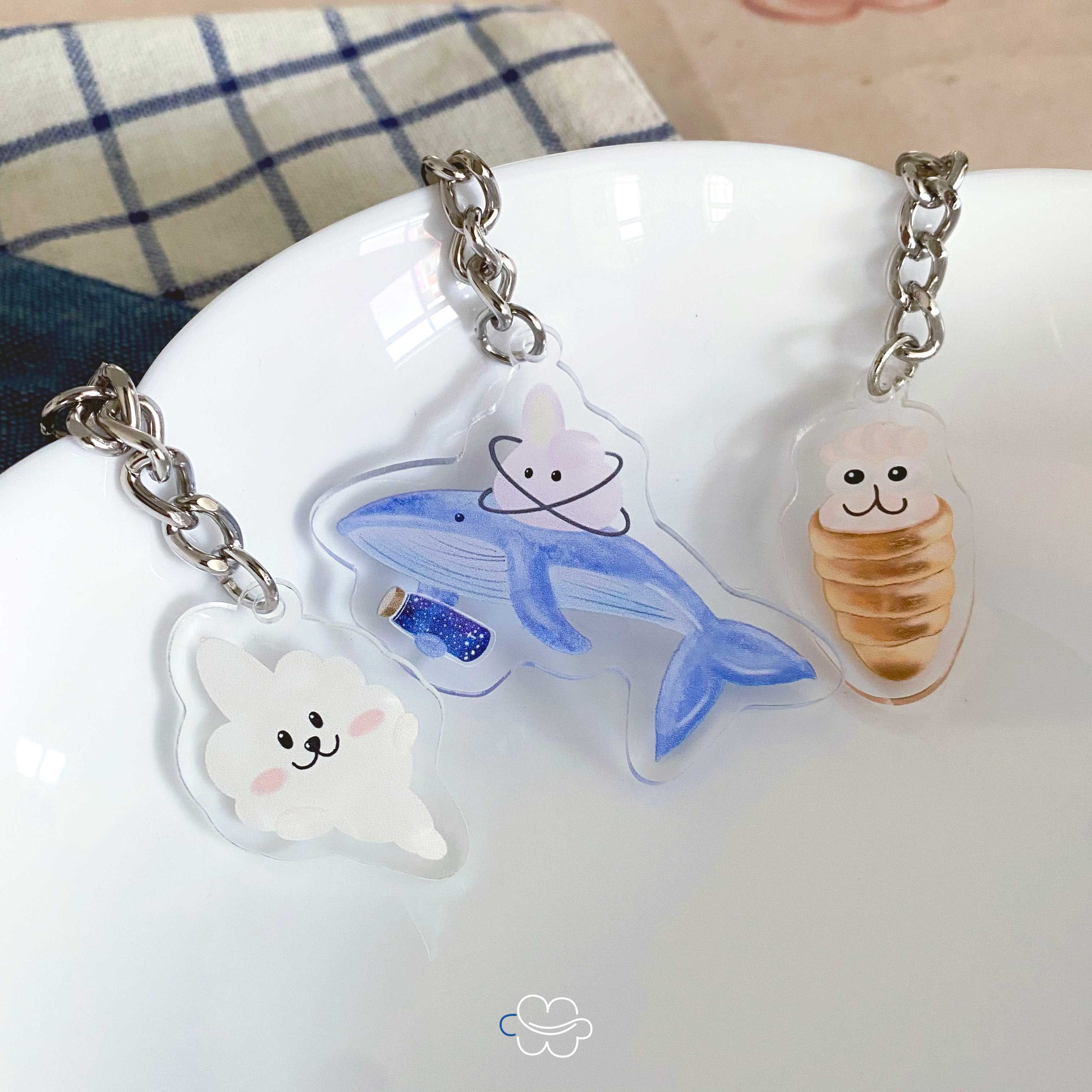 雙面壓克力吊飾