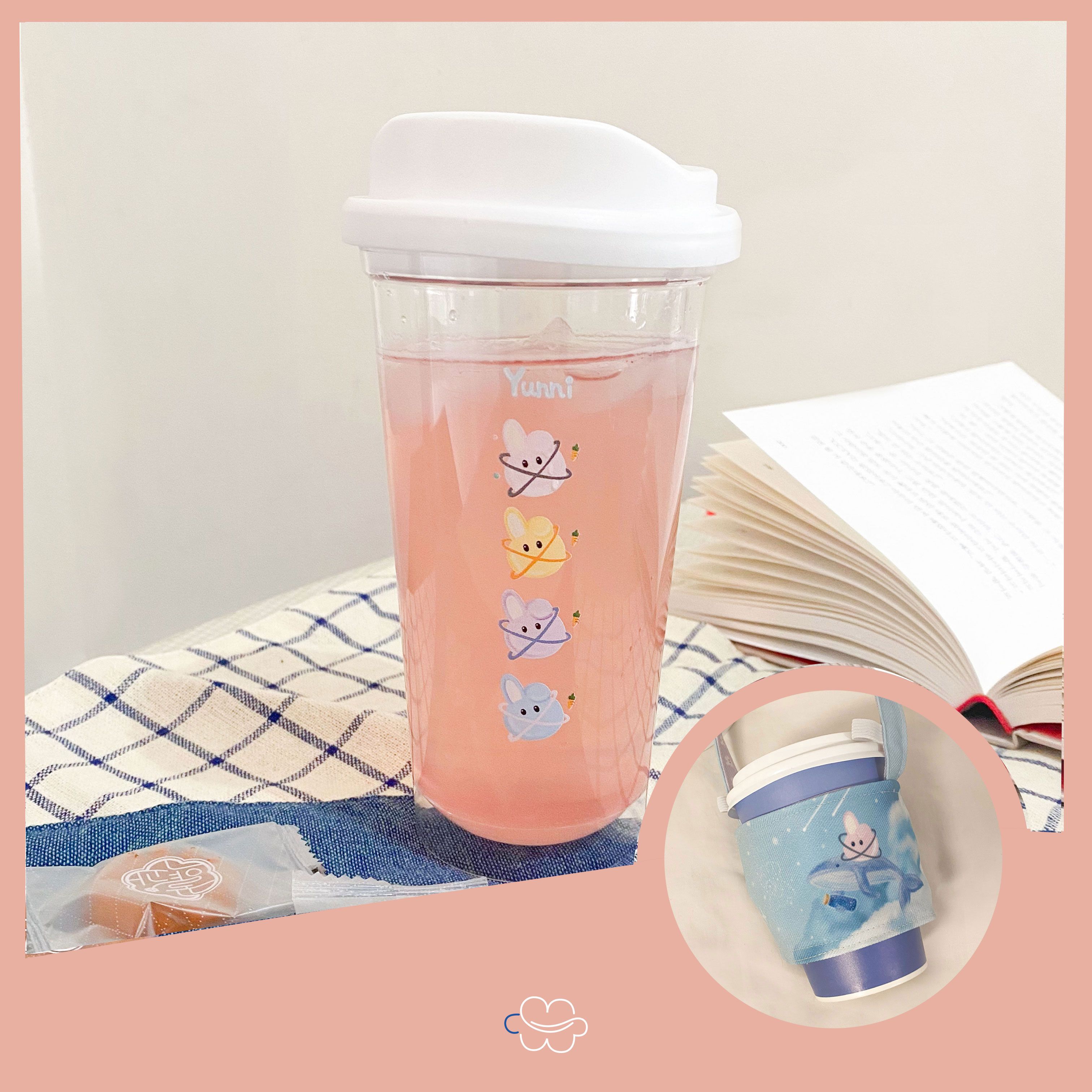 雙面杯套 + 隨行杯-{Yunni}
