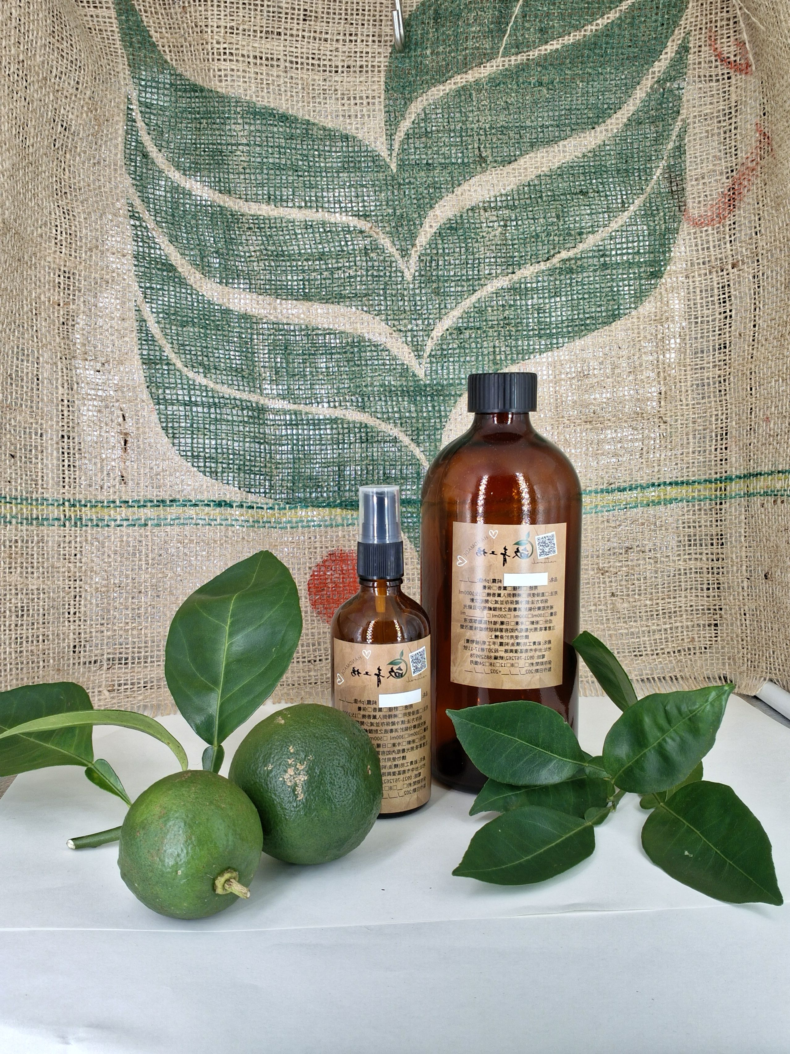 苦橙葉+果純露/製作日期: 20250901