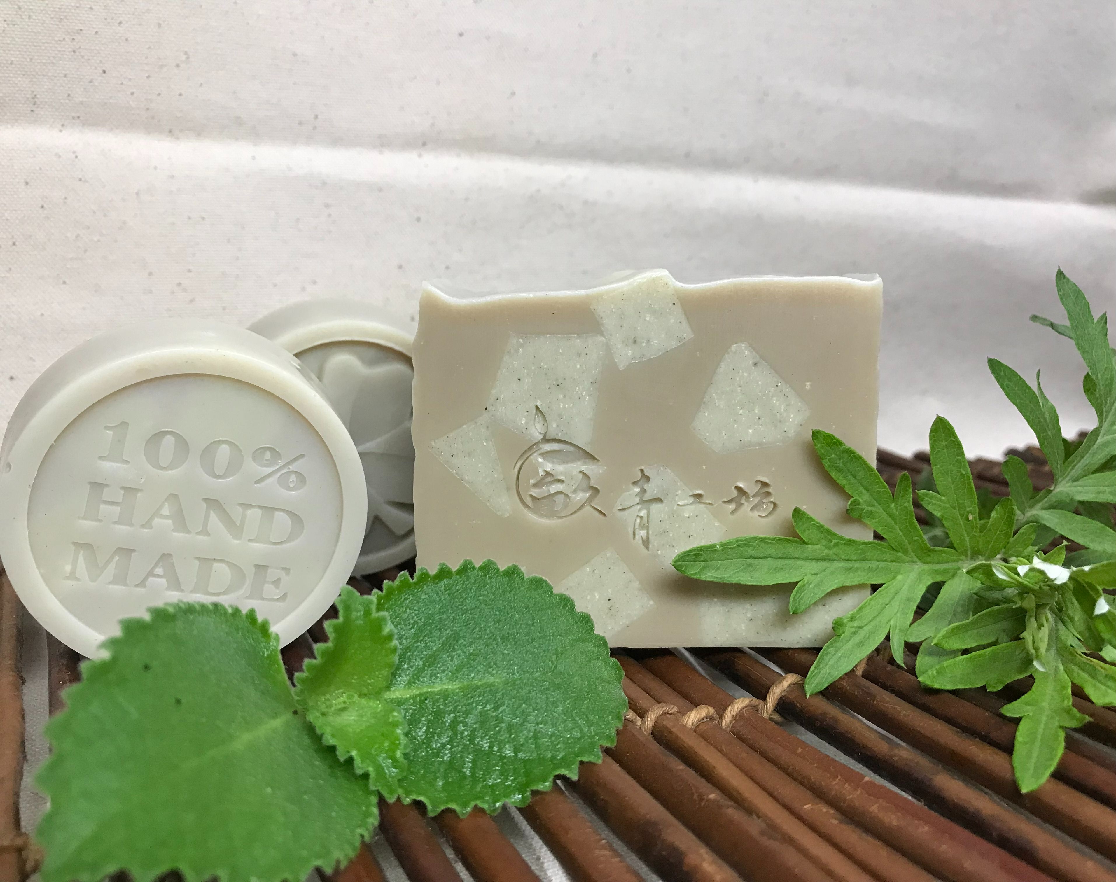 艾草+左手香/純露油萃手工皂（中性肌）