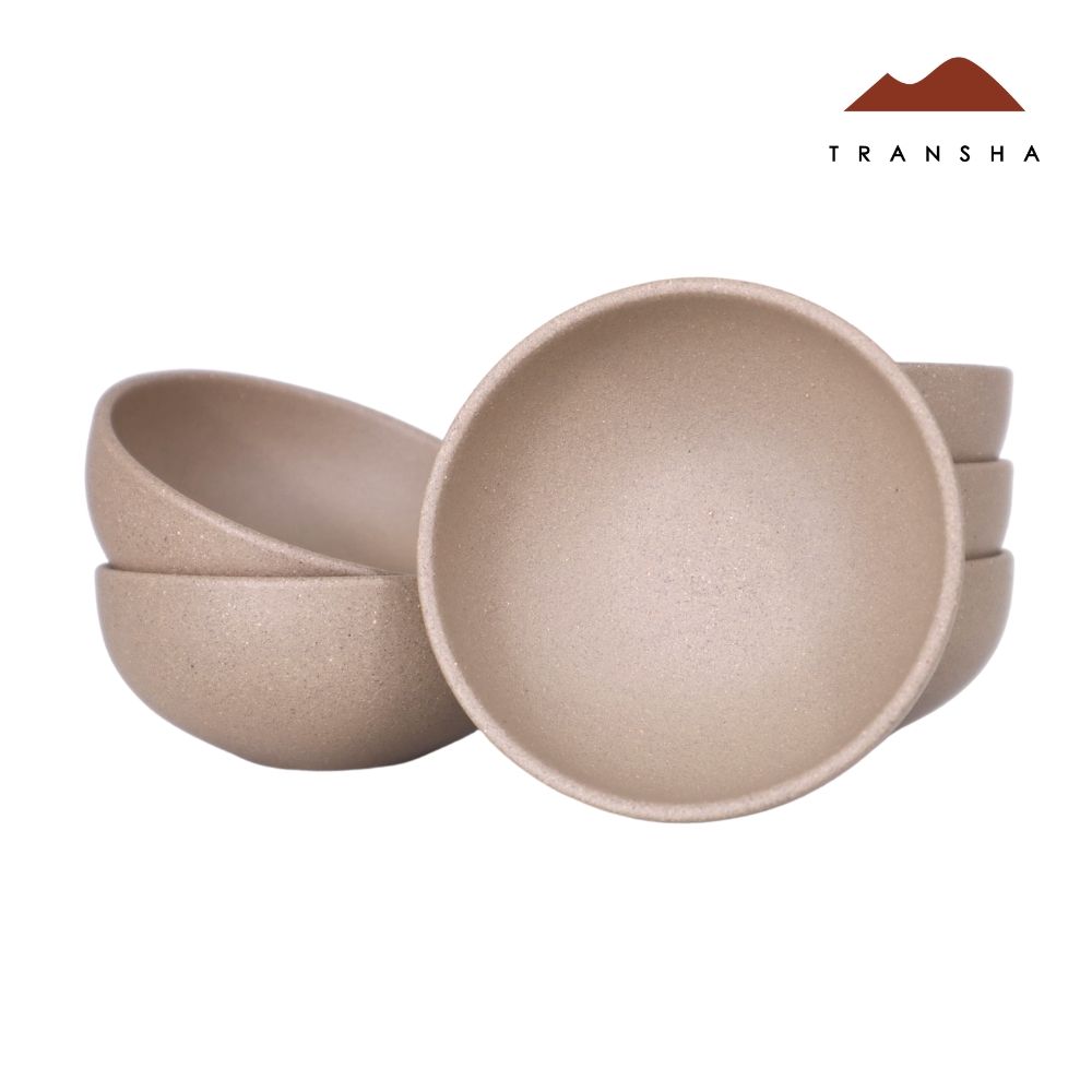 【唐泉Transha】紫砂杯系列  段泥杯組（一組6個）