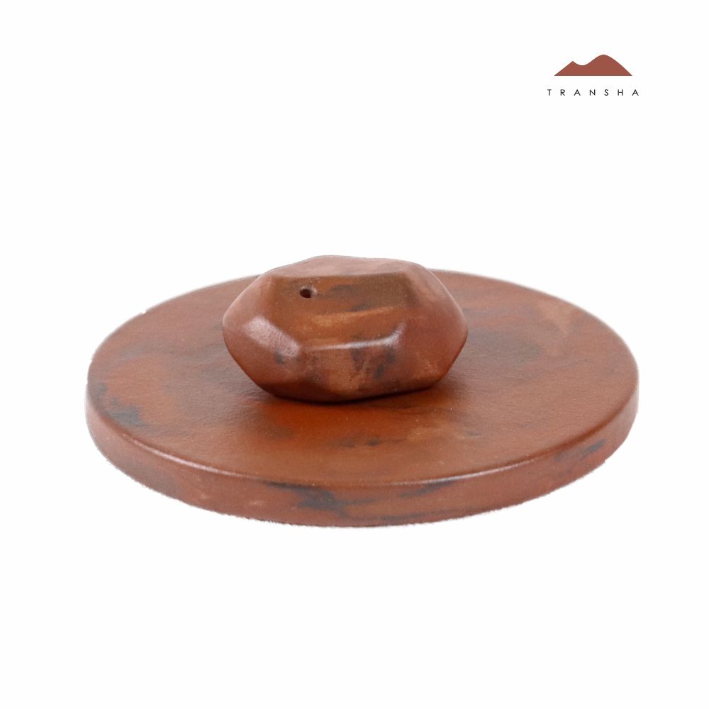 紫砂絞泥香座  01