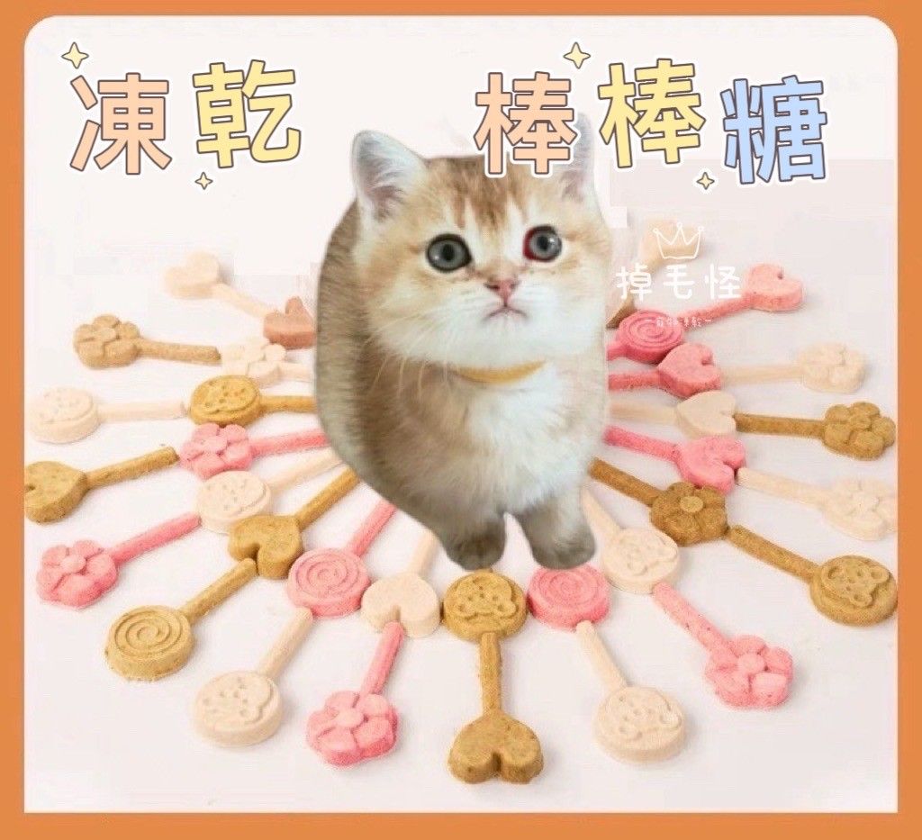 棒棒糖凍乾
