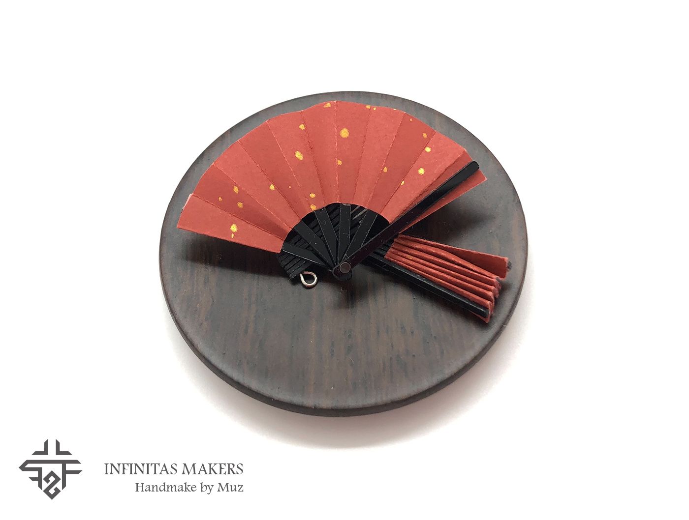 娃用單色扇（日式/中式）