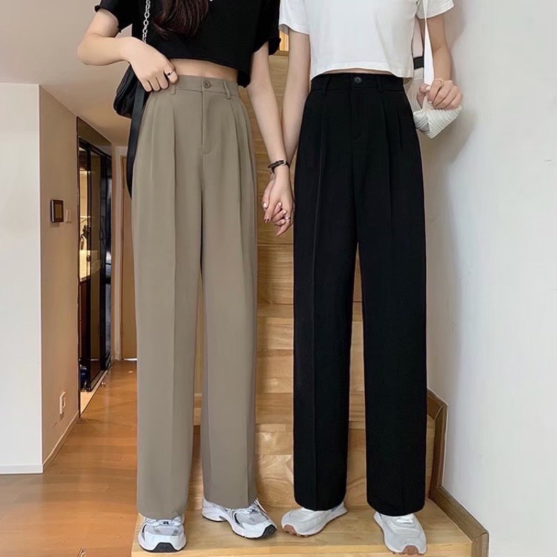 垂感顯瘦西裝褲/自留款♡