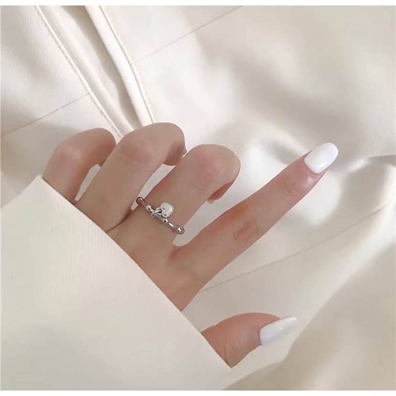 愛心垂墜戒指💍/現貨*2