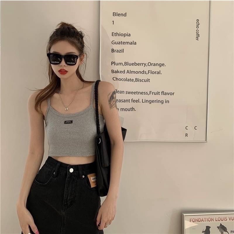 貼標設計顯瘦小背心