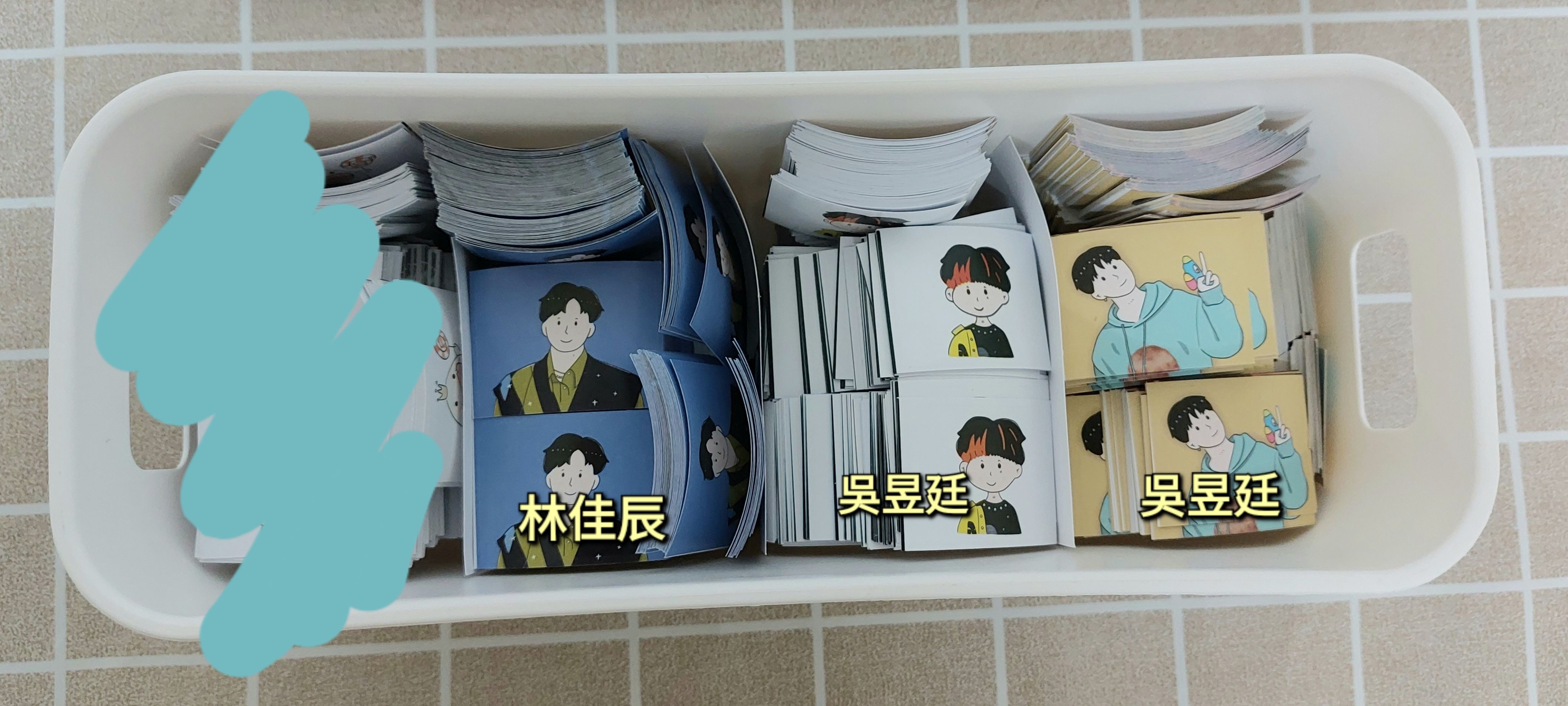 林佳辰、吳昱廷貼紙