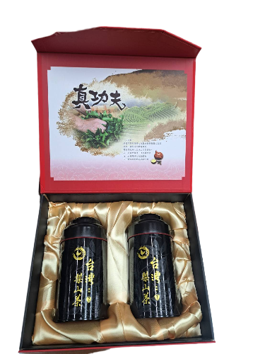 真功夫經典茗茶禮盒 梨山茶-黑罐 X2罐