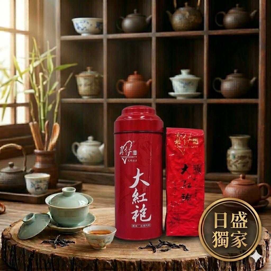 【日盛製茶】日盛獨家｜ 台灣大紅袍紅茶（泡麵型）