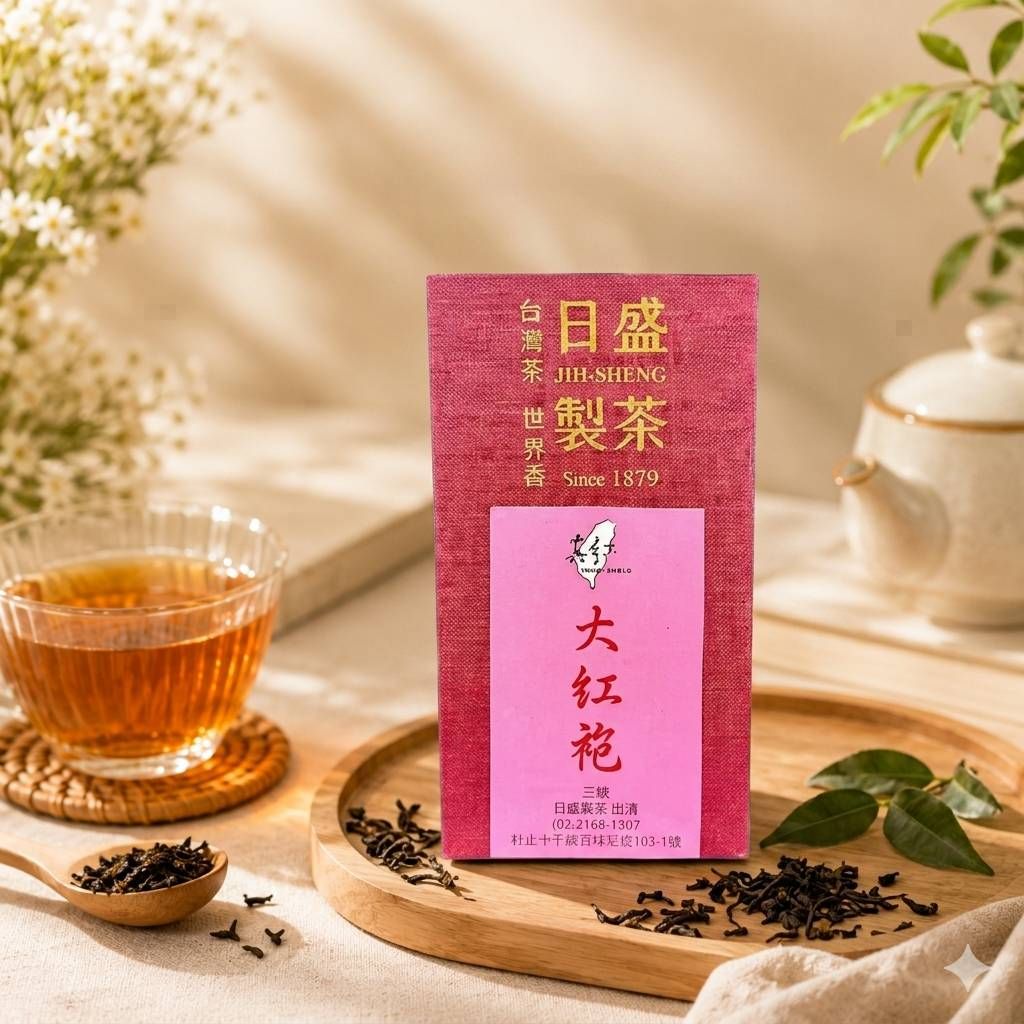 【日盛製茶】原片臺灣大紅袍 茶包