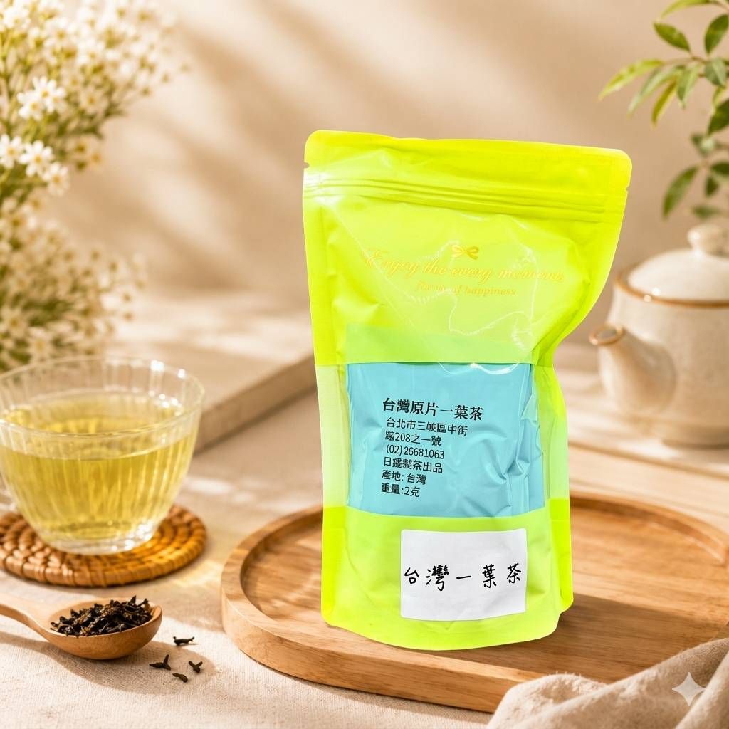 【日盛製茶】原片台灣一葉茶 茶包