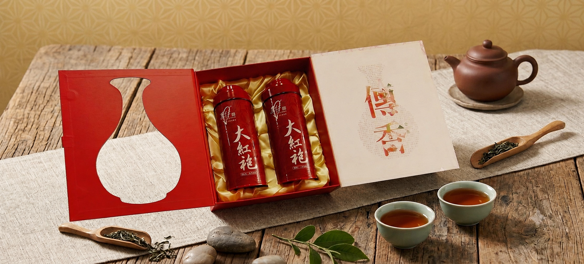 【日盛製茶】青花傳香禮盒