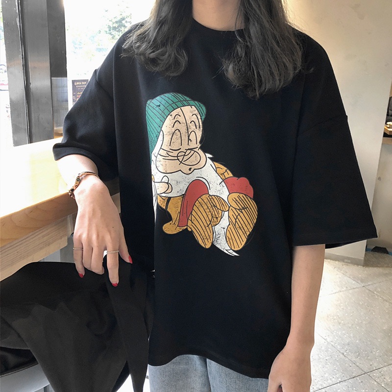爆款迪士尼小矮人印花短T