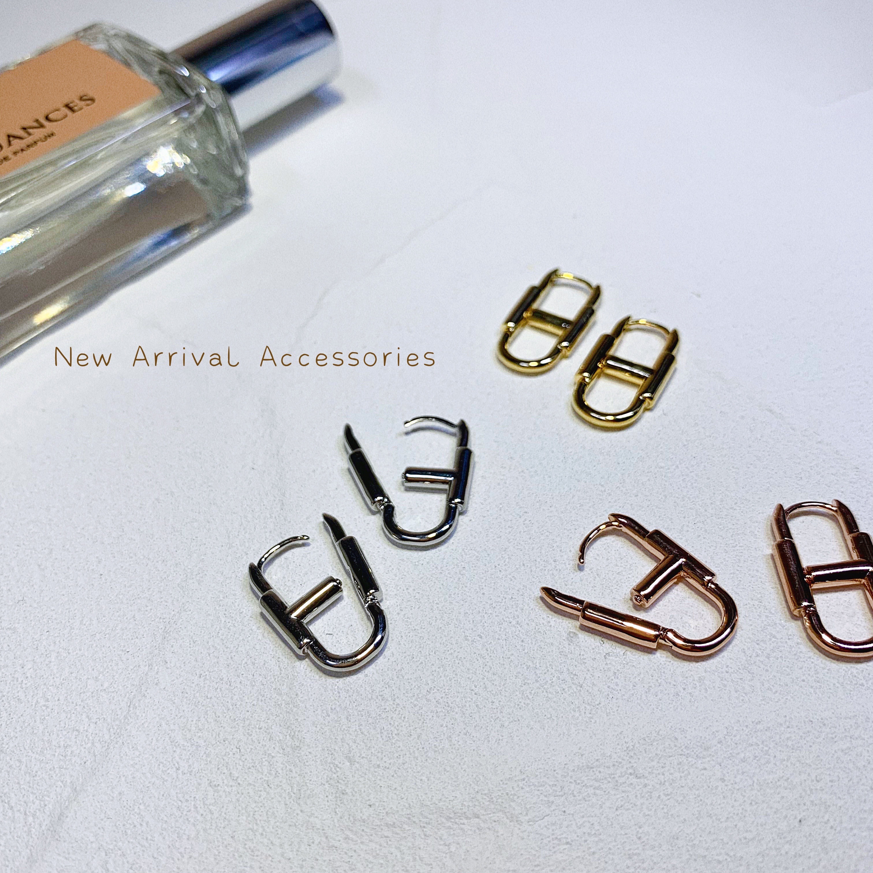 E-豬鼻子易扣耳環⛔️不可改夾