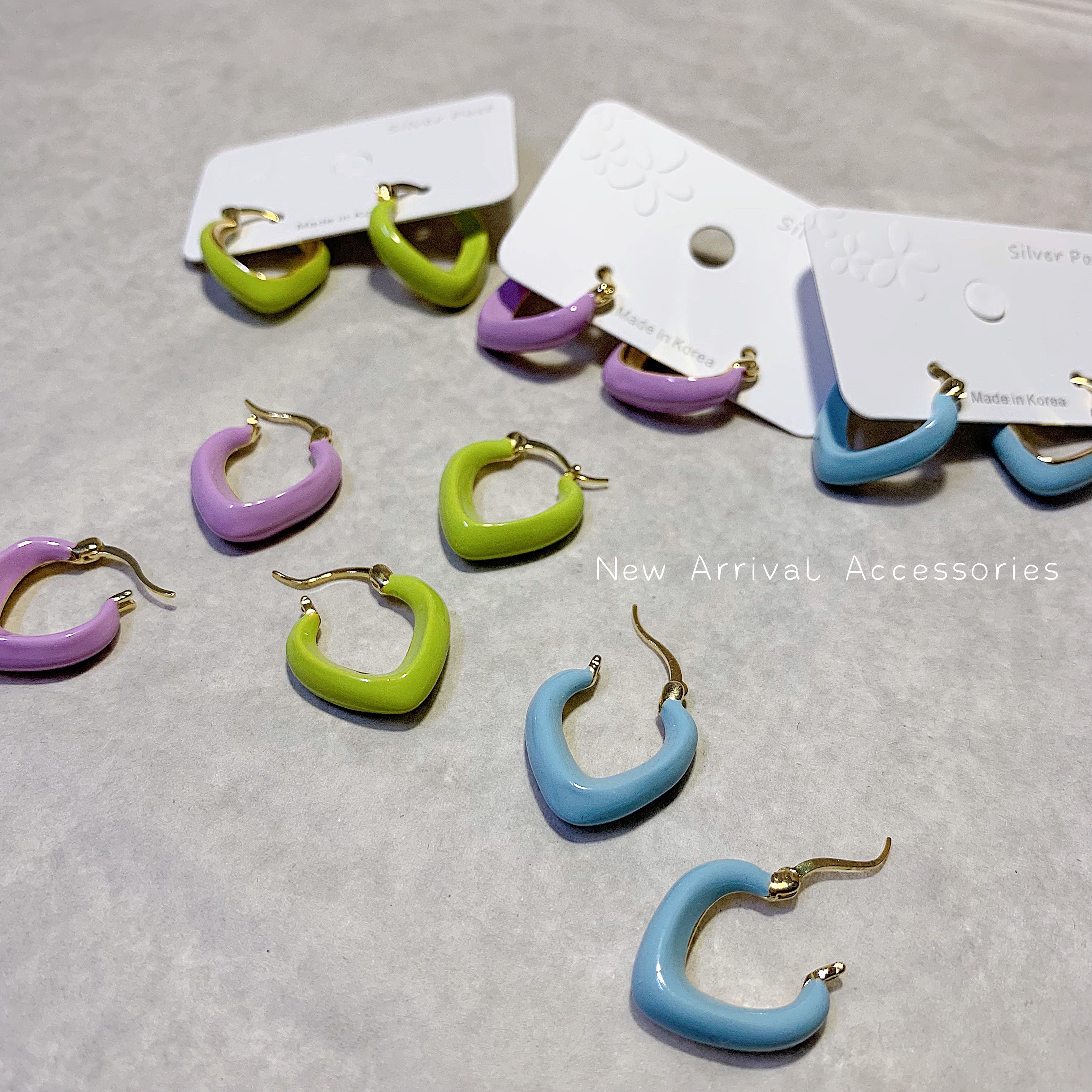 E-夏日繽紛耳扣⛔️不可改夾