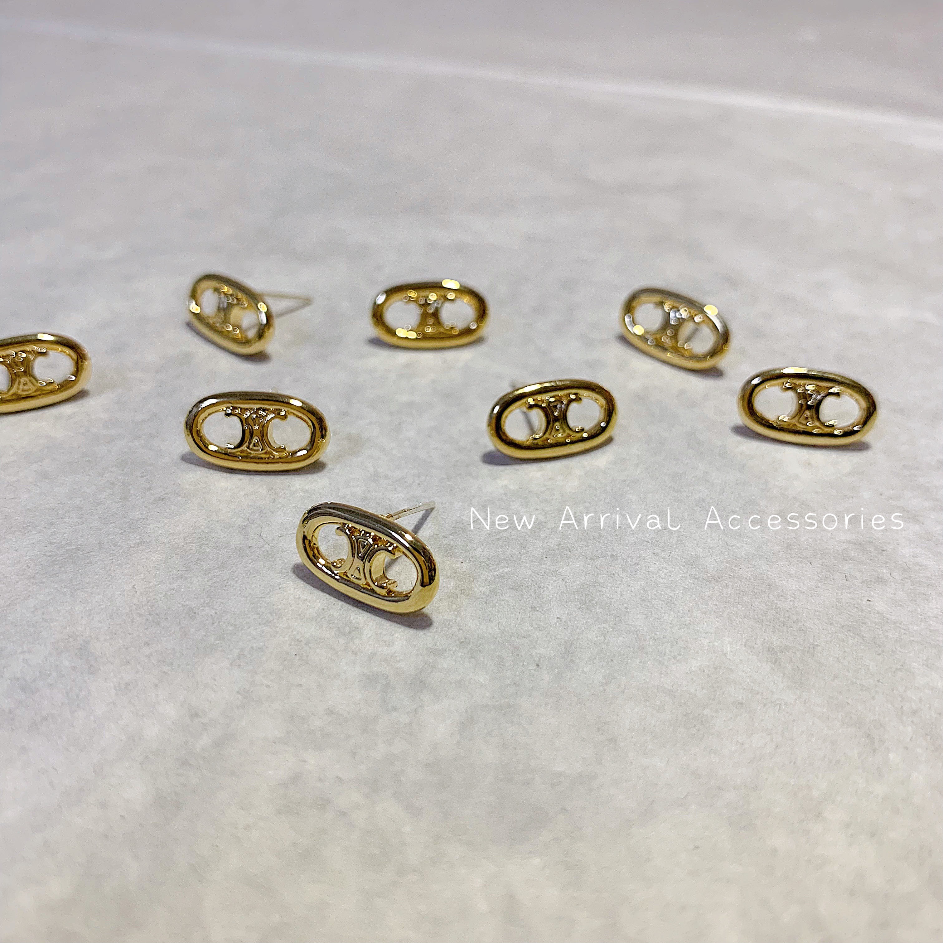 E-迷你凱旋門耳環／原單