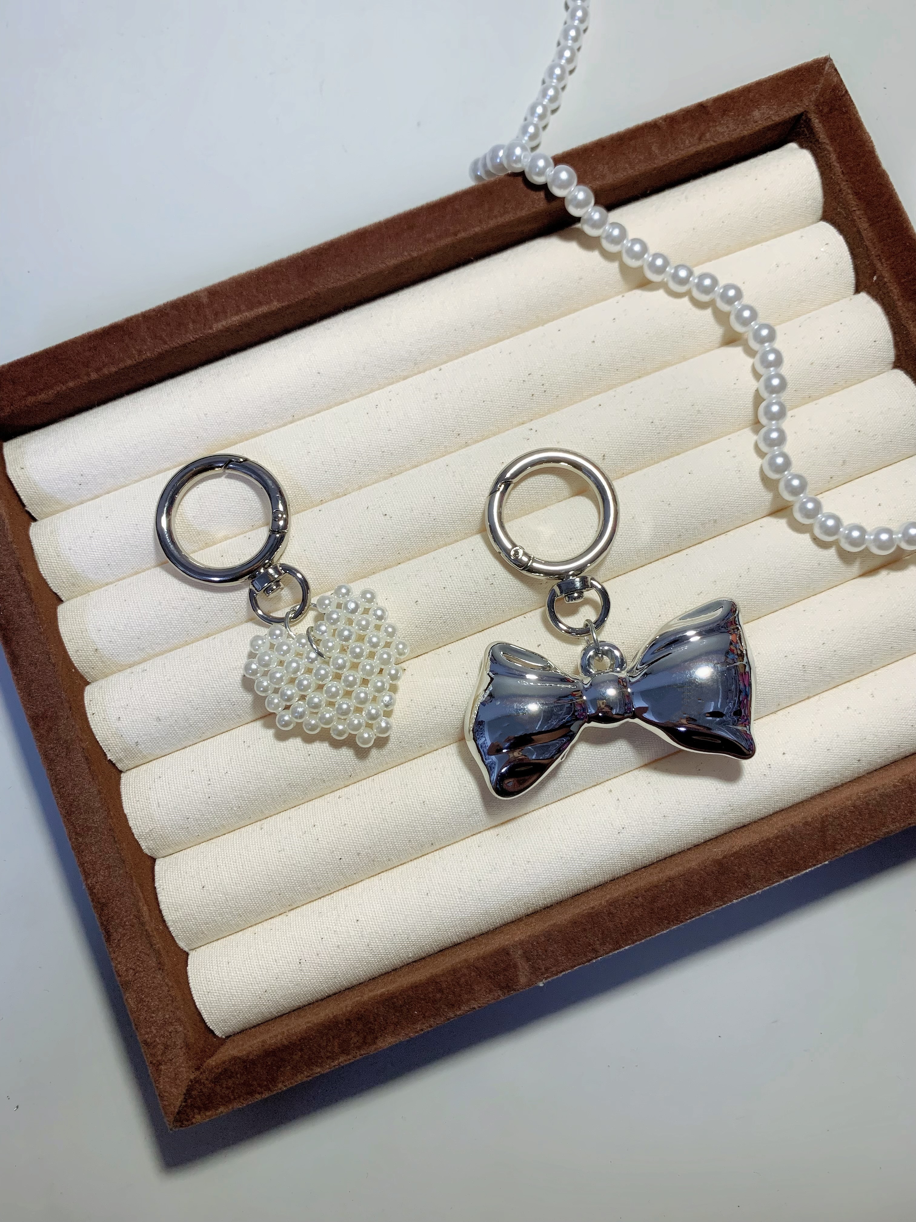 手串桃心／枕頭蝴蝶結鑰匙圈