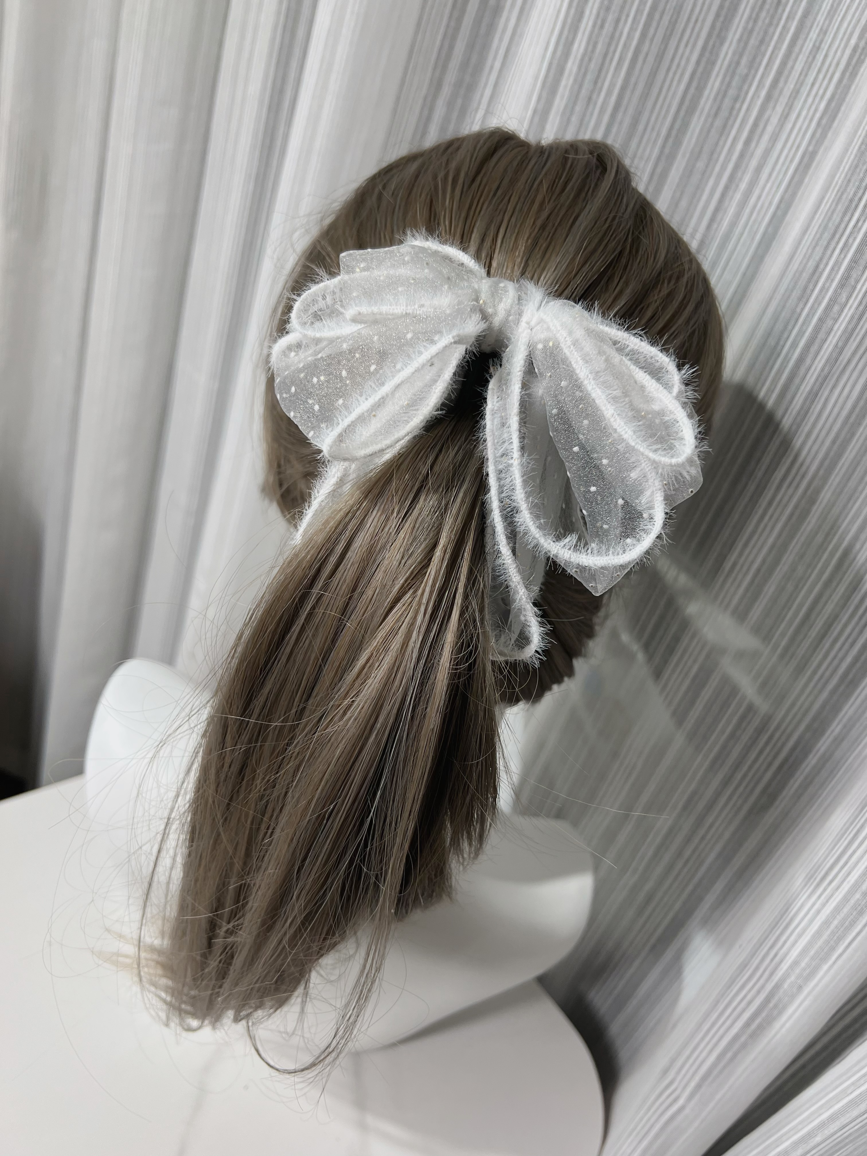 網紗毛邊仙女相交夾