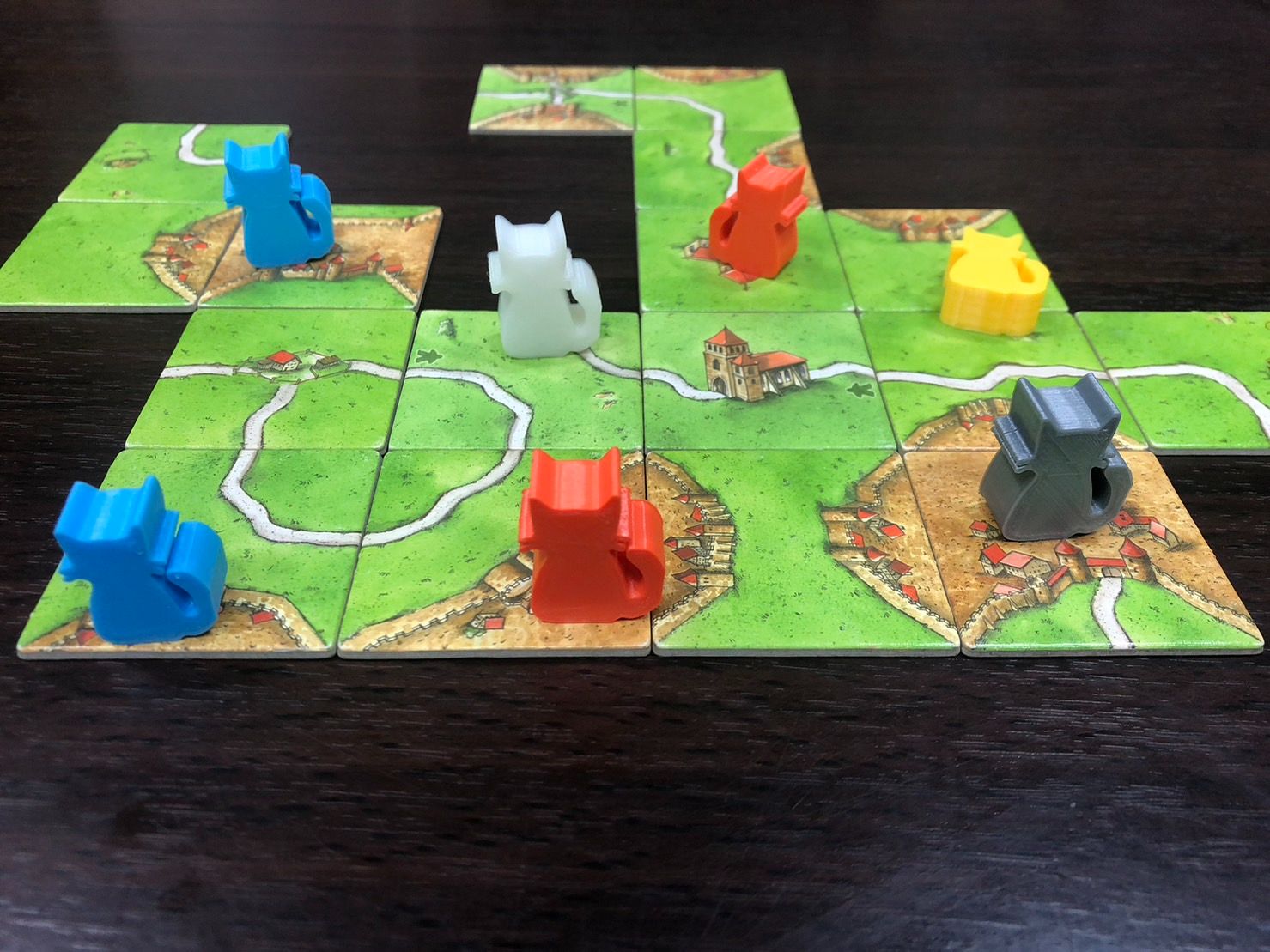 ※CS漫遊桌遊※ 3D列印 桌遊 造型米寶 可愛動物 小人 房子 車子 指示物 meeples