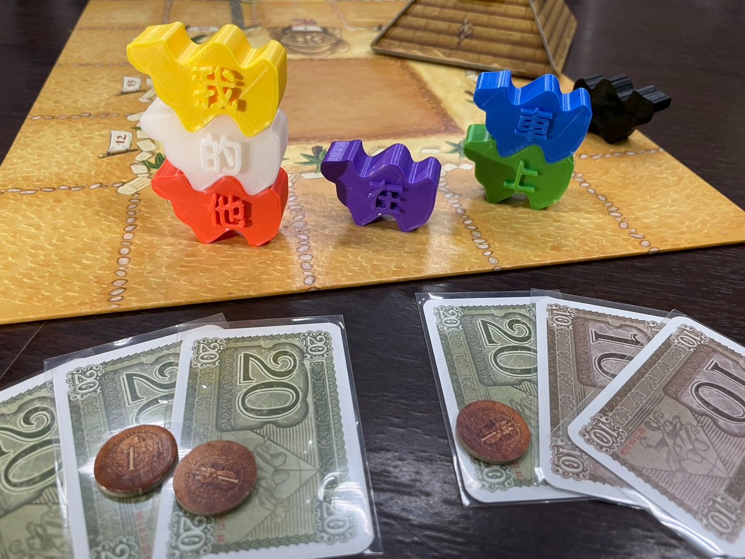 ※CS漫遊桌遊※ 駱駝大賽 3D列印 刻字駱駝 隔板