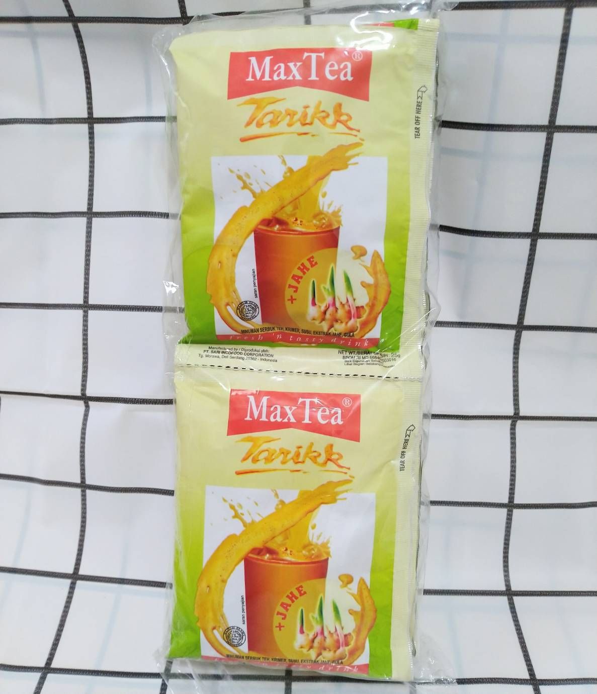 Max 美詩薑汁奶茶（一袋10入）