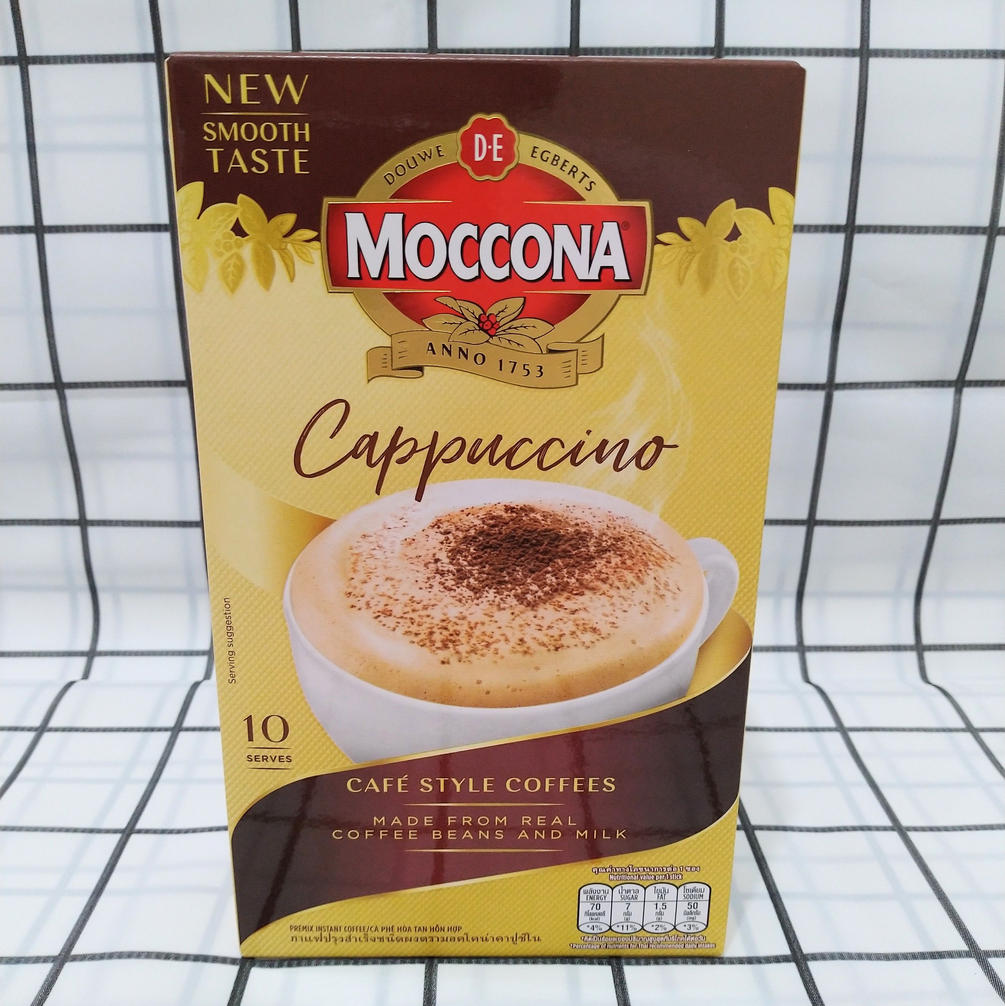 MOCCONA卡布奇諾三合一即溶咖啡（一盒10入）