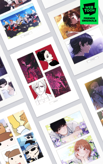 預購~Webtoon A3海報~純情反派/殺手彼得/好想被你騙/純情大作戰/去見媽咪的路上/公會裡的偶像大大等