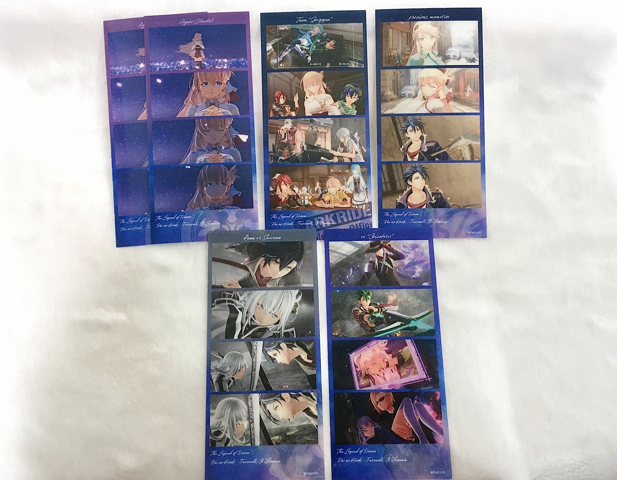 【現貨】界之軌跡　OP畫面4frame　PET卡片