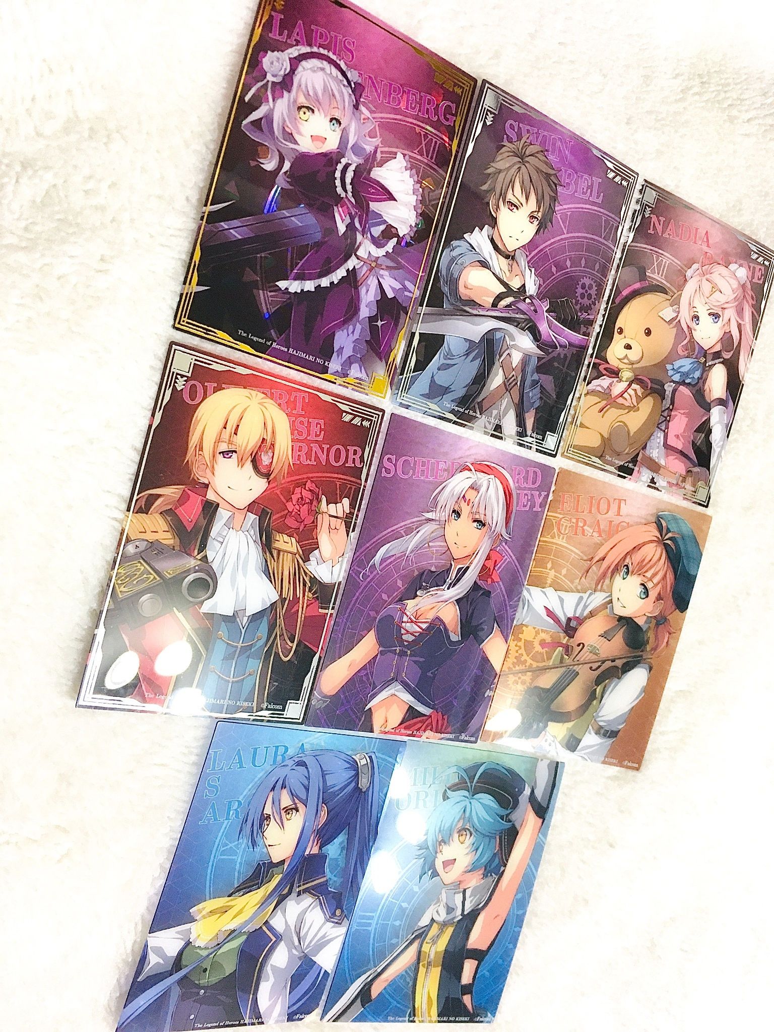 【現貨】創之軌跡　PVC角色收藏卡／透卡　上海主題咖啡廳周邊商品