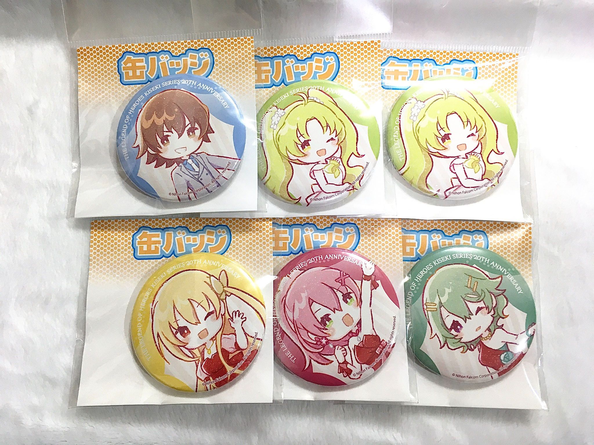 【現貨】eeo Graffart　軌跡系列20週年紀念 徽章　閃之軌跡 創之軌跡