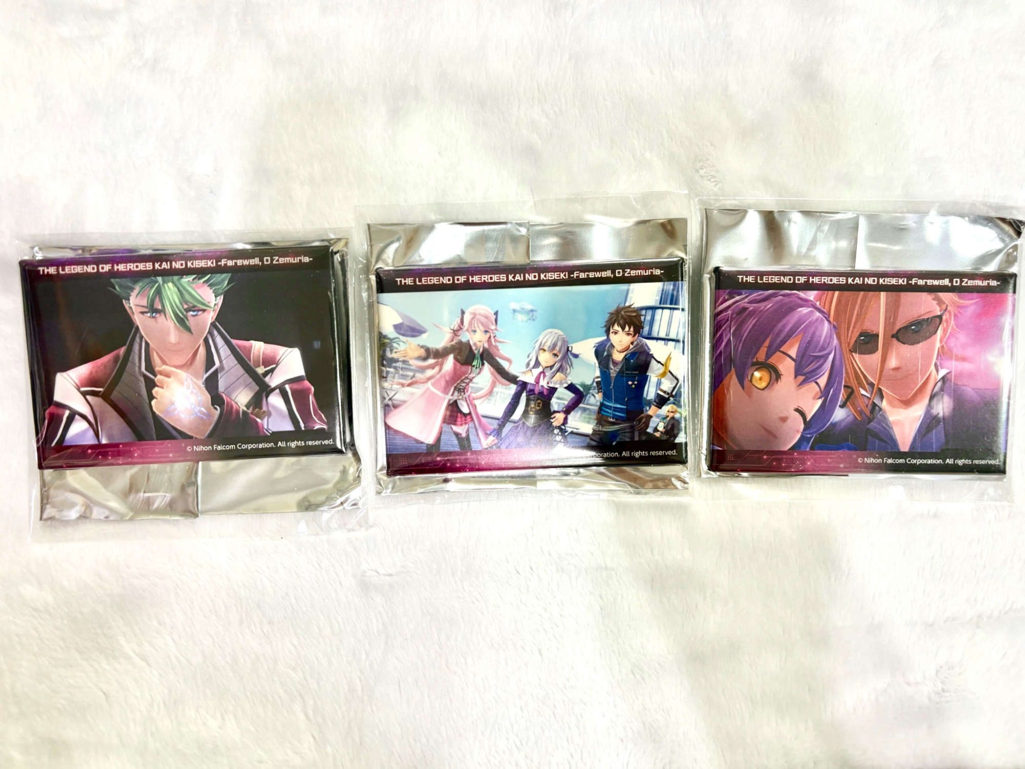 【現貨】界之軌跡 エビテン OP CG徽章 box.B ｜ ebten 凱文 野餐隊 閃之軌跡 黎之軌跡