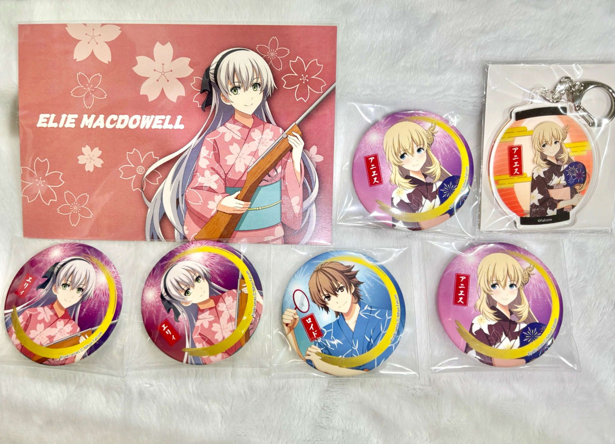 【現貨】軌跡系列 BOOKOFF合作 浴衣系列 A3 零之軌跡 碧之軌跡 黎之軌跡